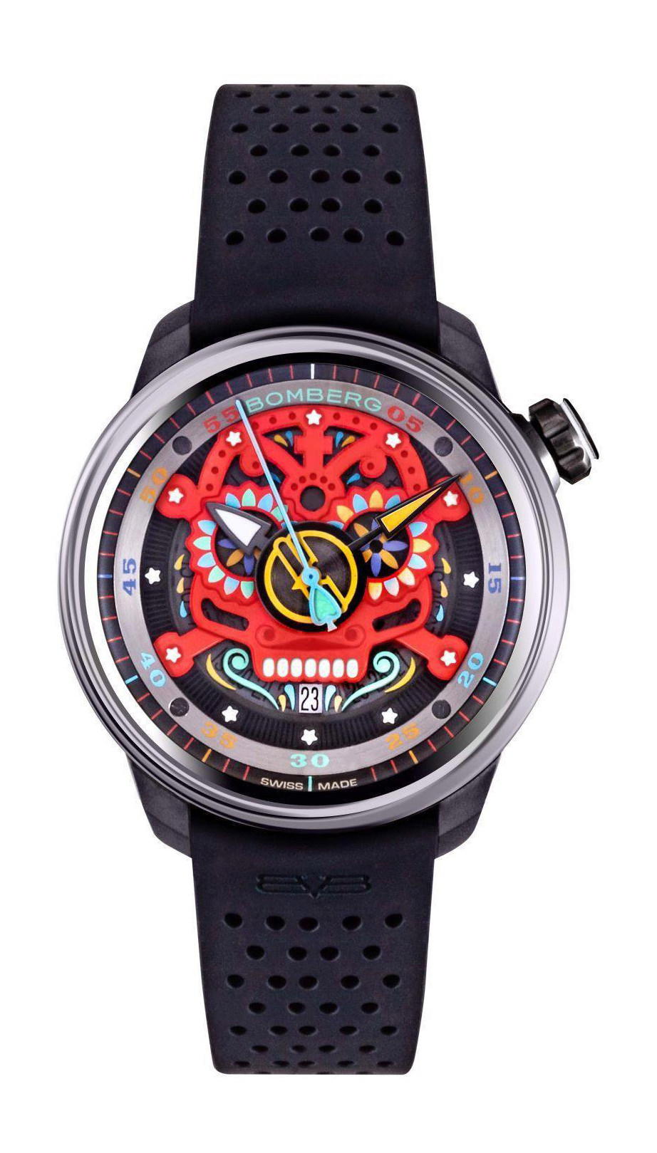 Bomberg BB-01 Automatic Mariachi Red