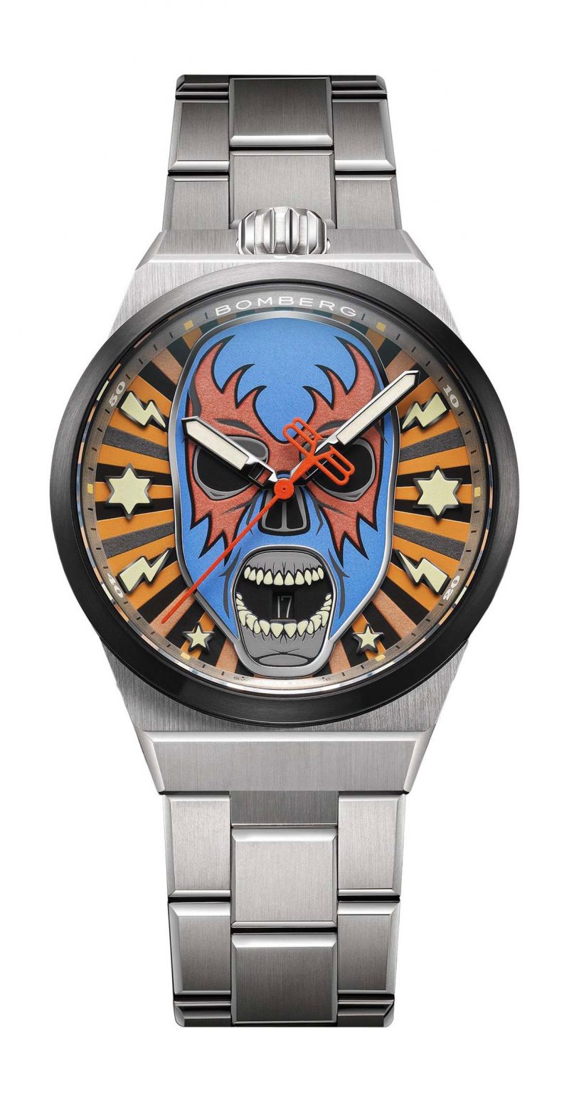 Bomberg BOLT-68 Neo Lucha Libre Blue