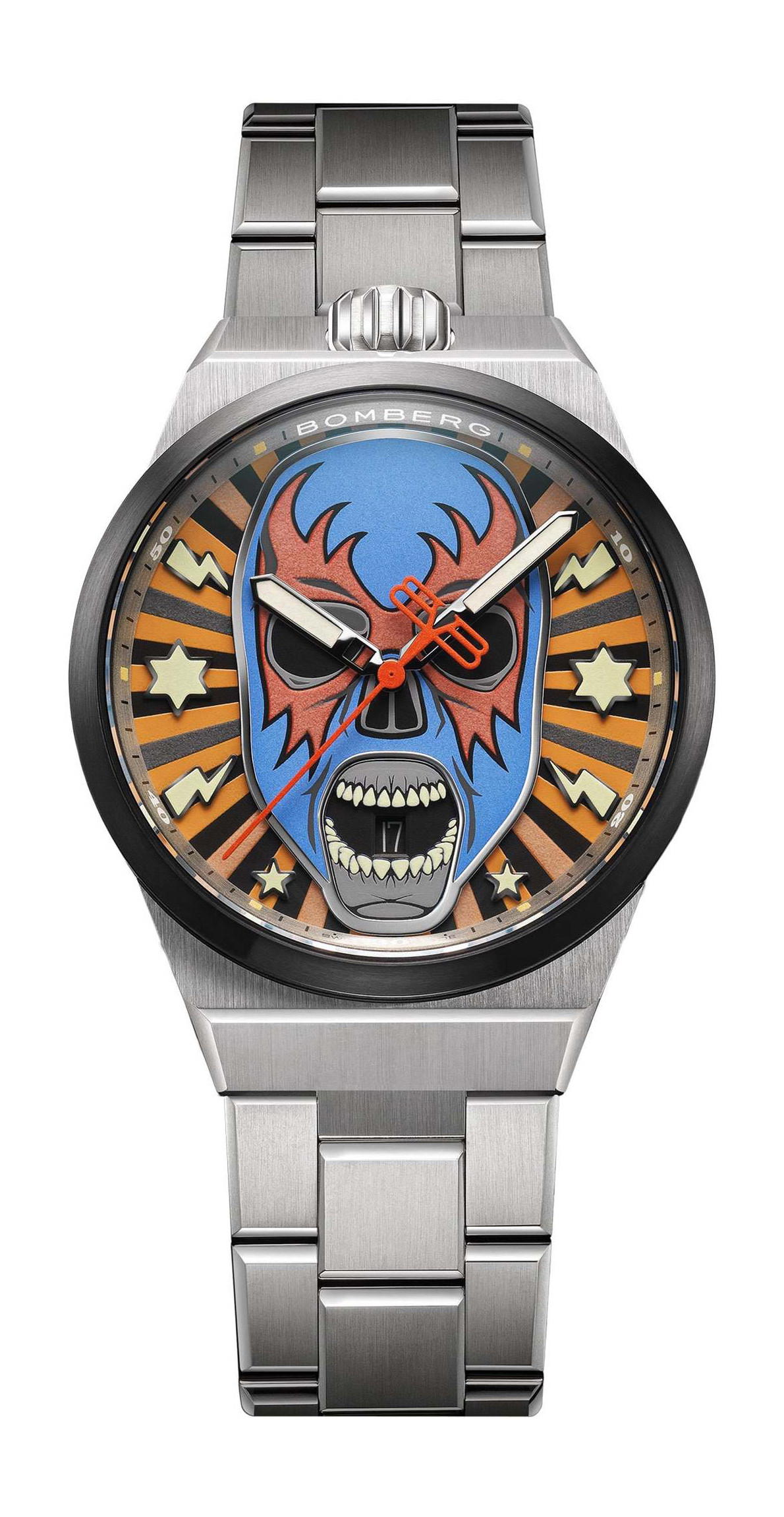 Bomberg BOLT-68 Neo Lucha Libre Blue