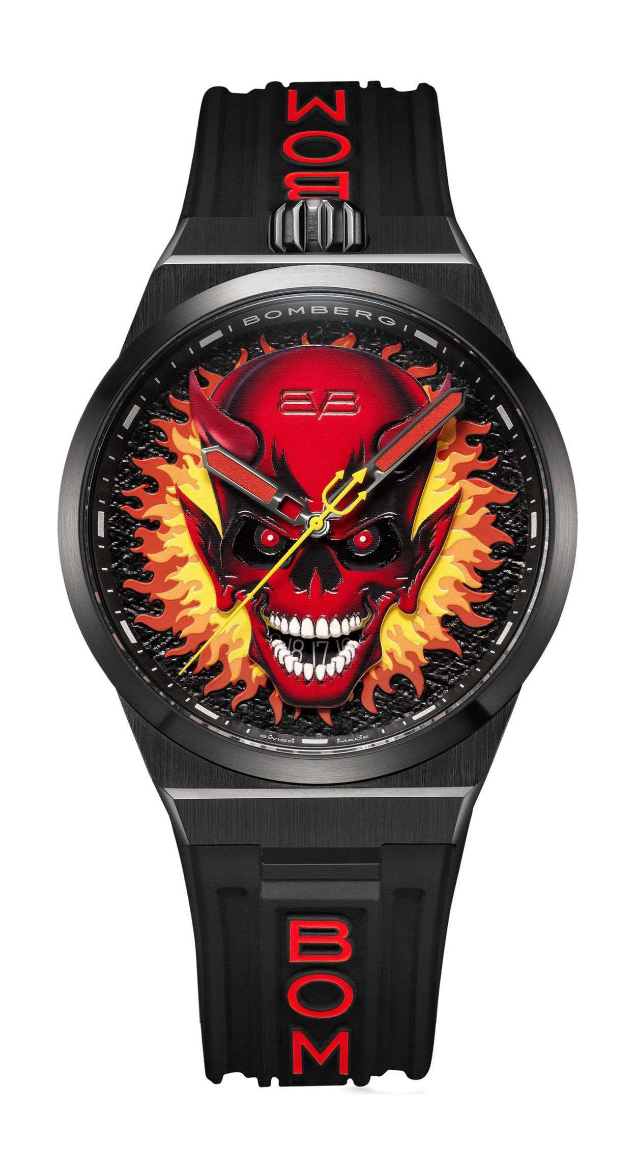 Bomberg BOLT-68 Neo Devil Skull & Flames