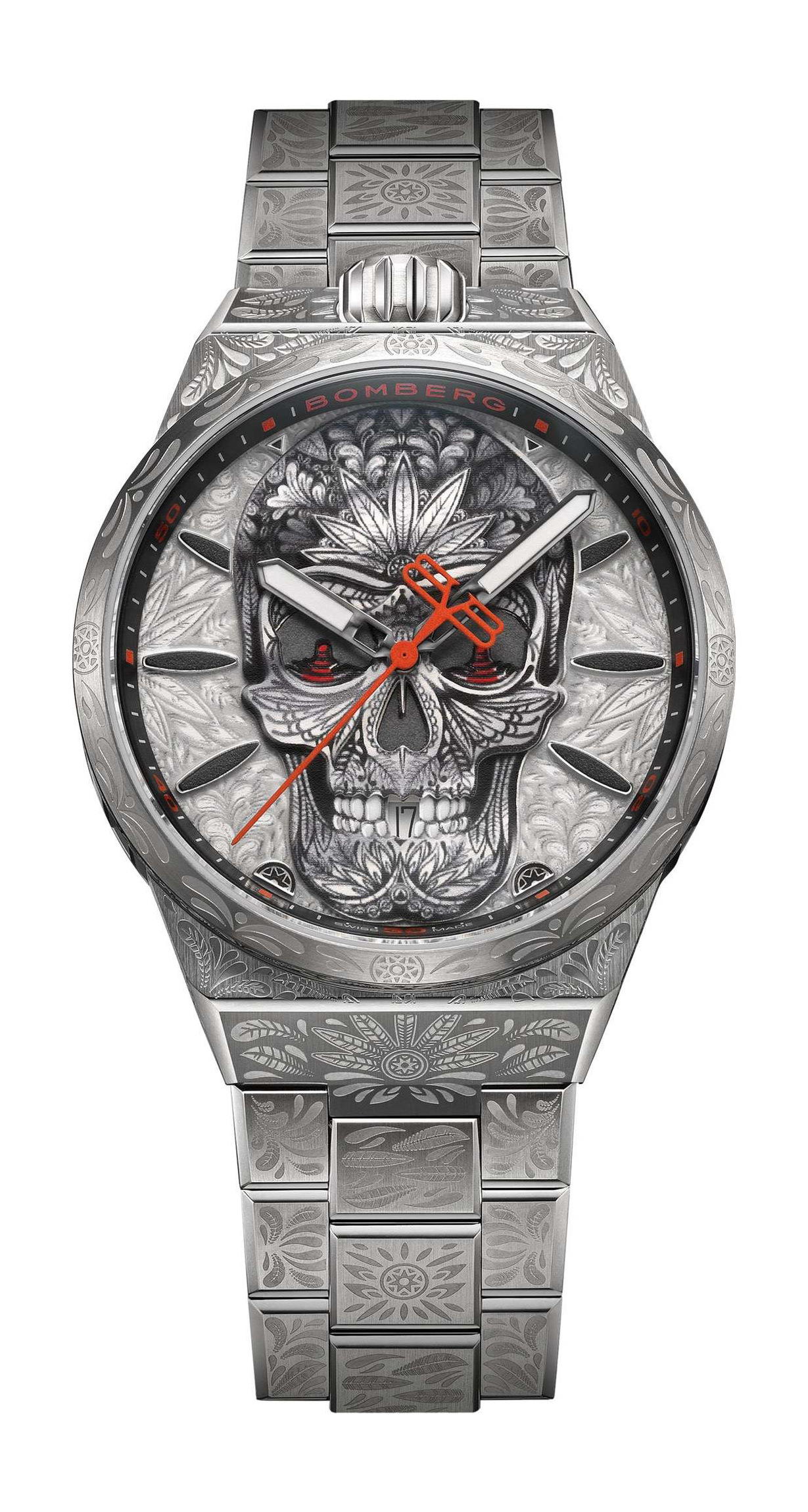 Bomberg BOLT-68 Neo Tattooed Skull Metal