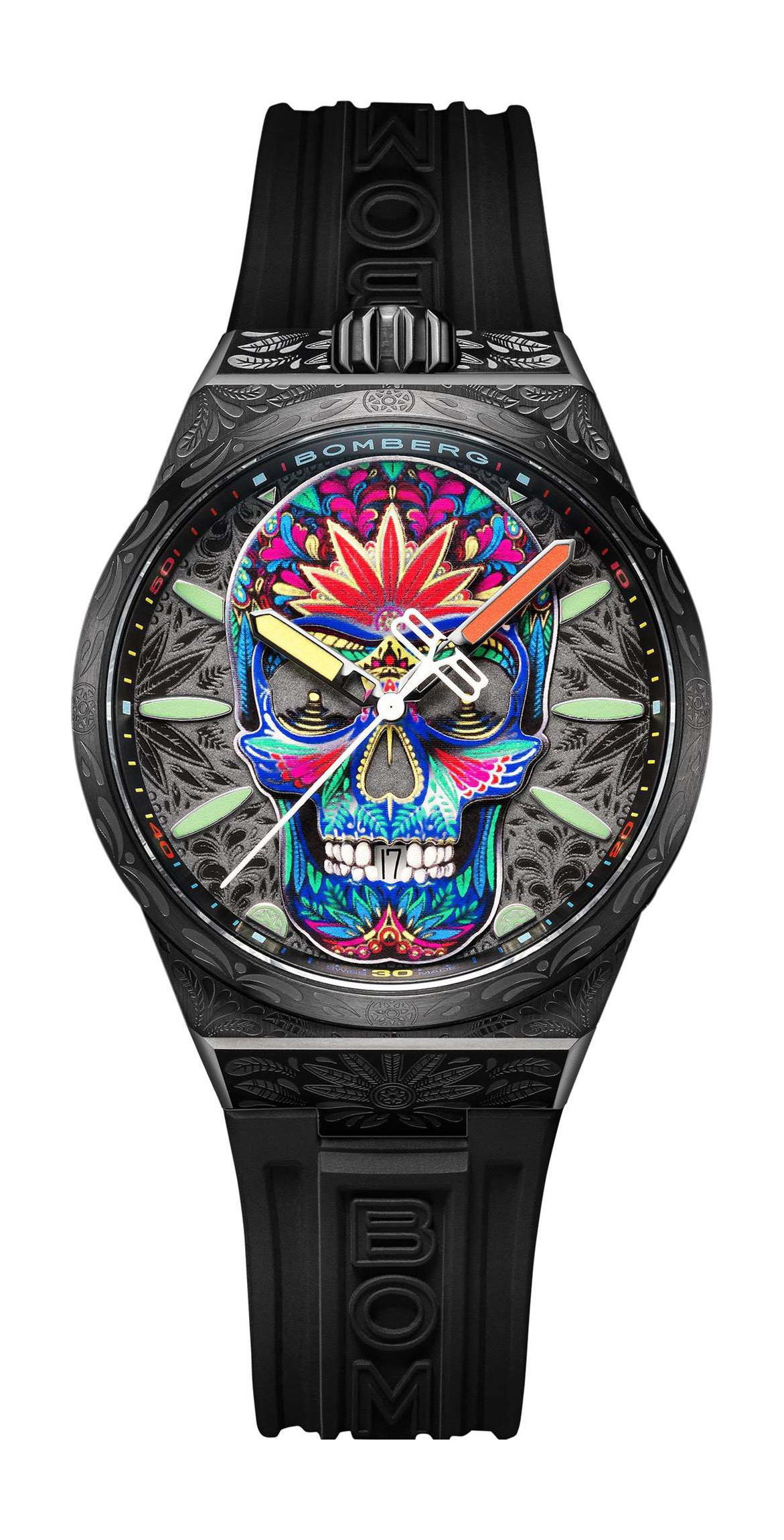 Bomberg BOLT-68 Neo Tattooed Skull