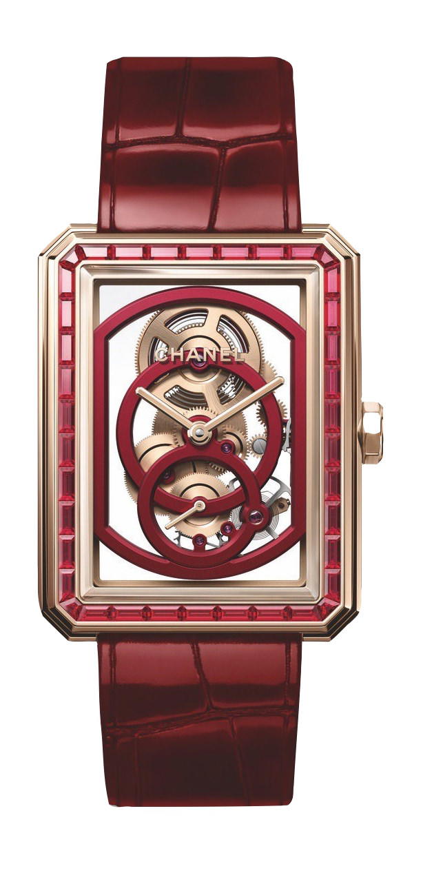 Chanel BOY·FRIEND Skeleton Red Edition