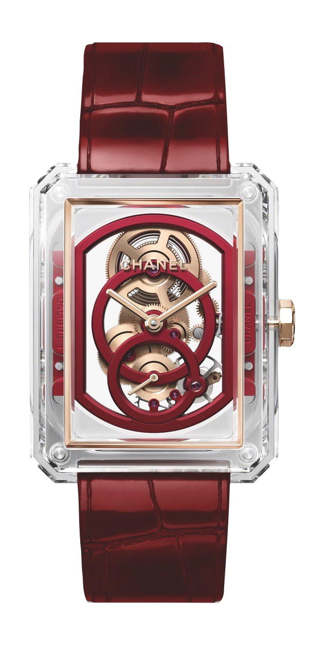 Chanel BOY·FRIEND Skeleton X-Ray Red Edition