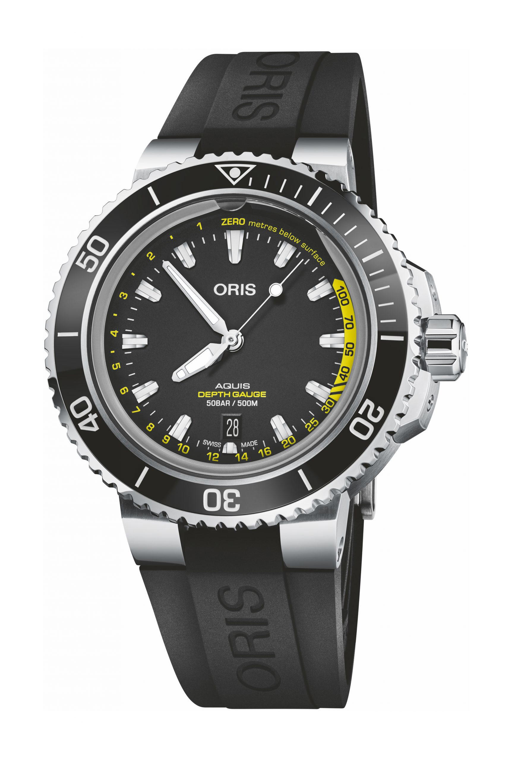 Oris Aquis Depth Gauge