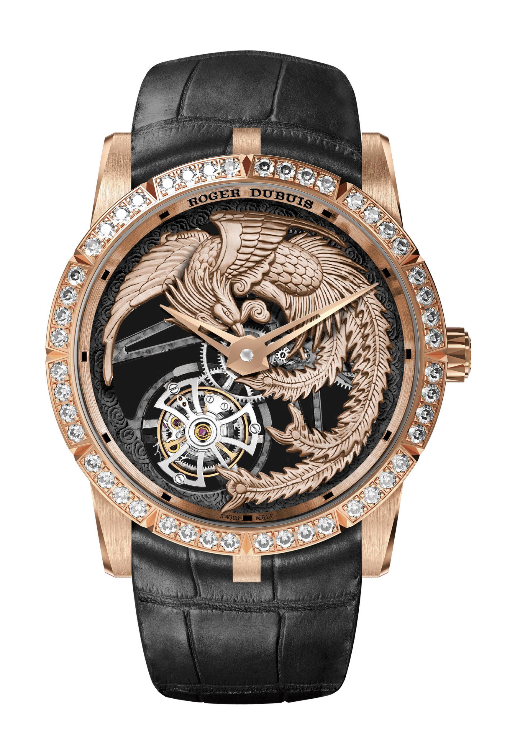 Roger Dubuis Excalibur Feng Pink Gold