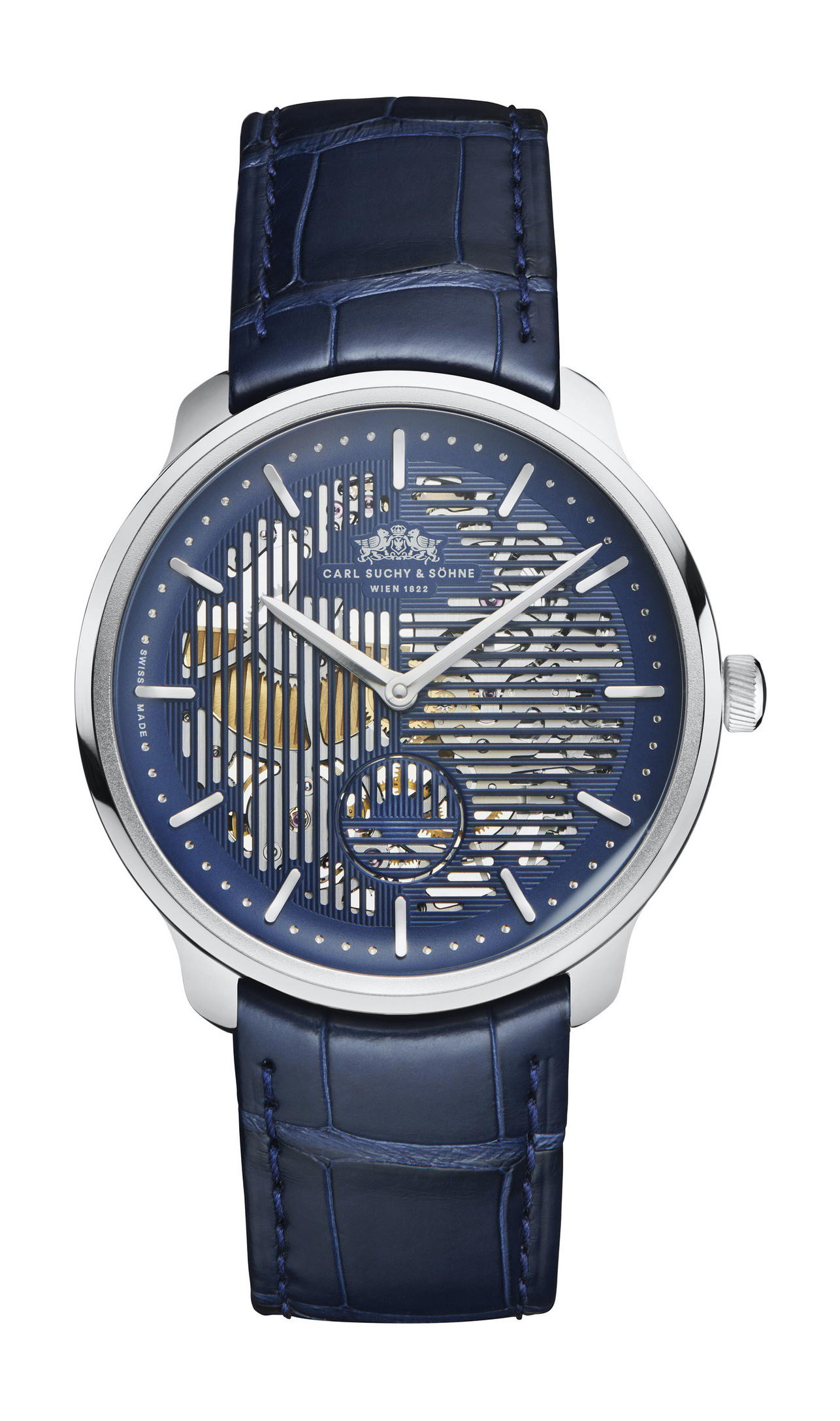 Carl Suchy & Söhne WALTZ N°1 Skeleton Blue Danube