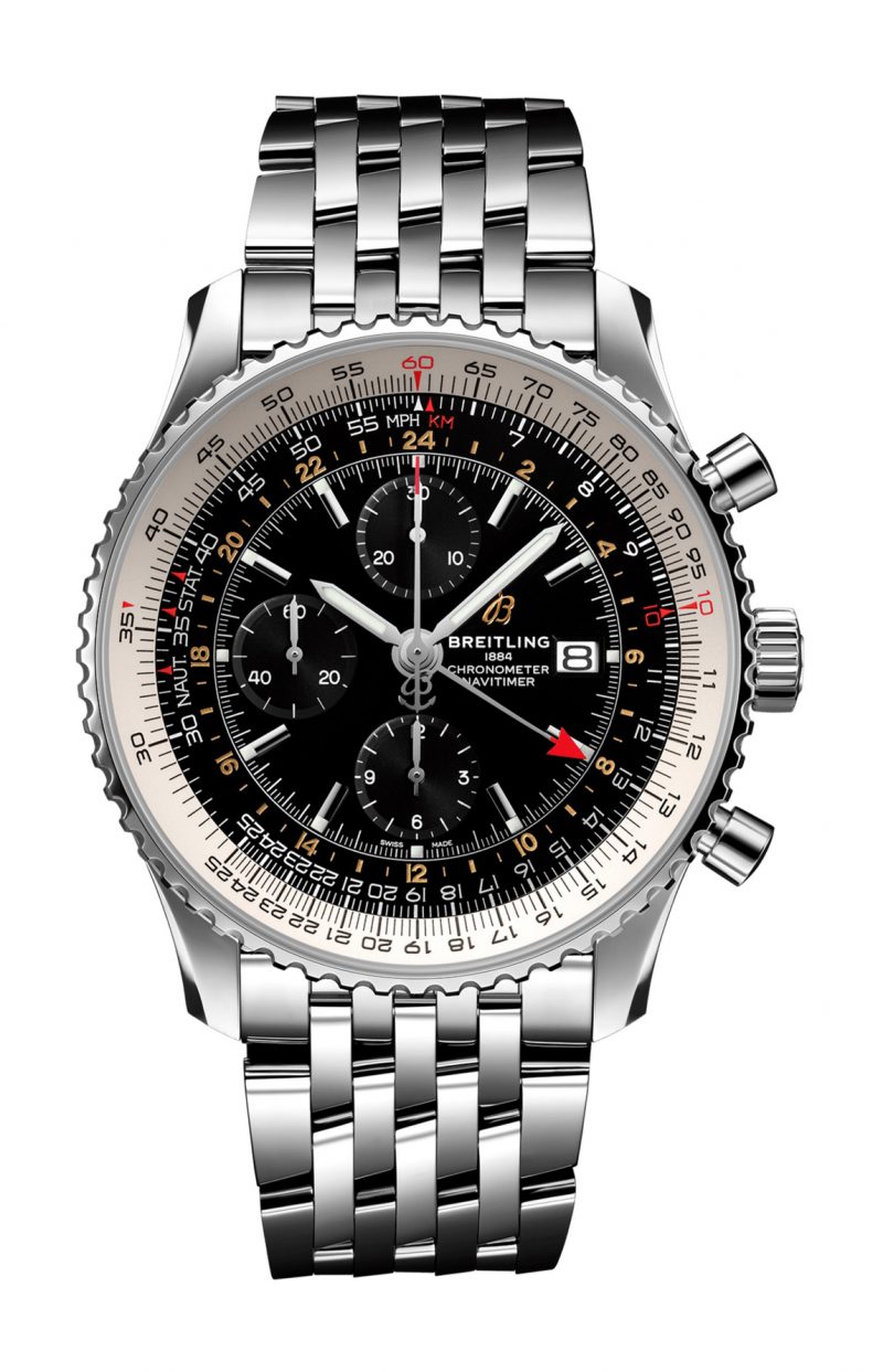 navitimer chronograph gmt 46