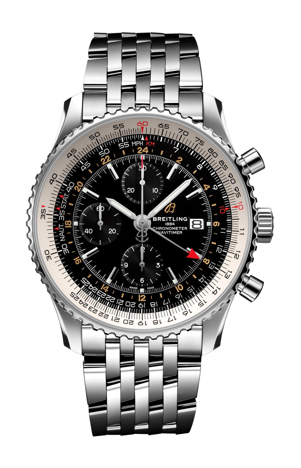 Breitling Navitimer Chronograph GMT 46