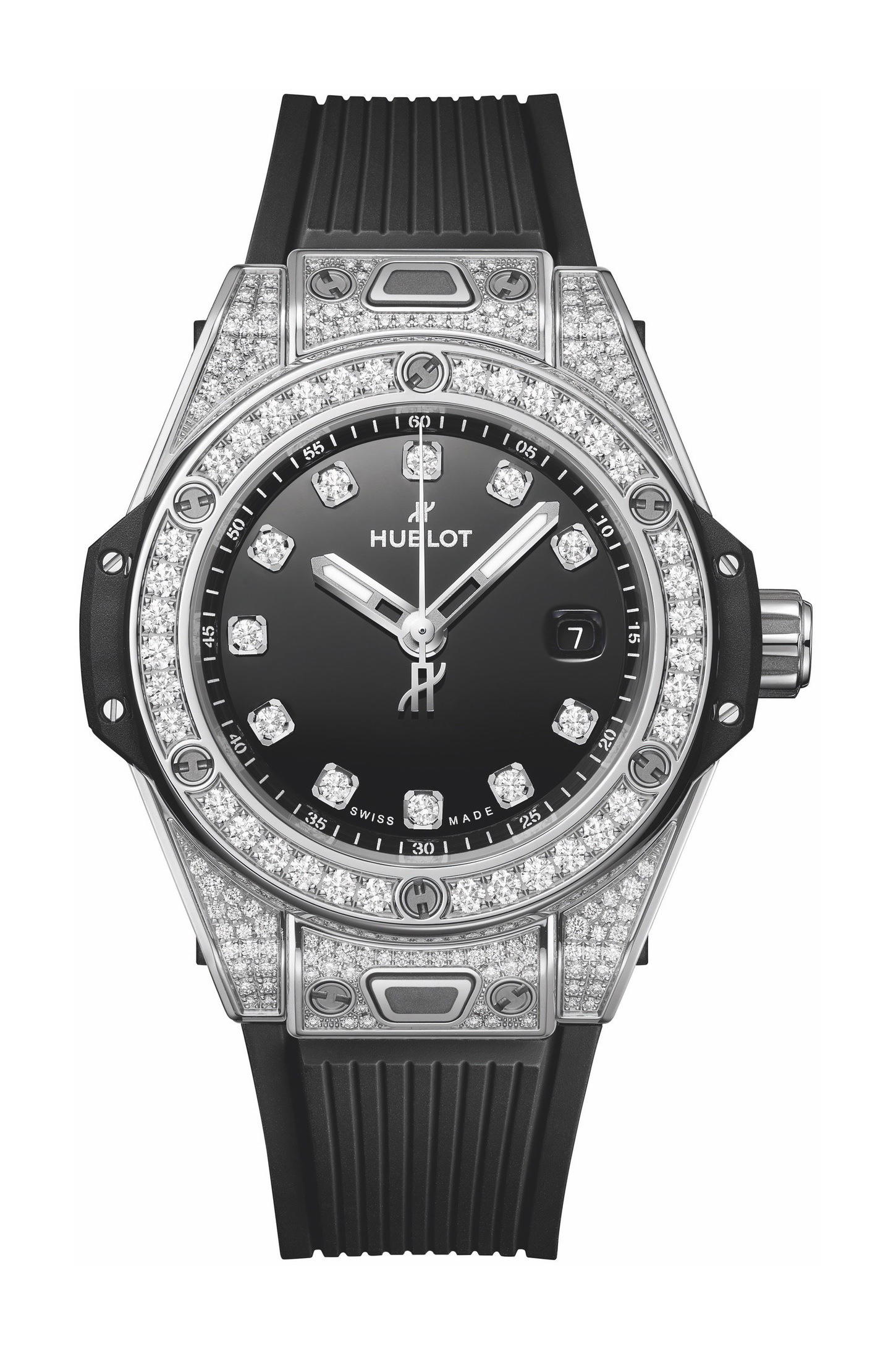 Hublot Big Bang One Click Steel Pave