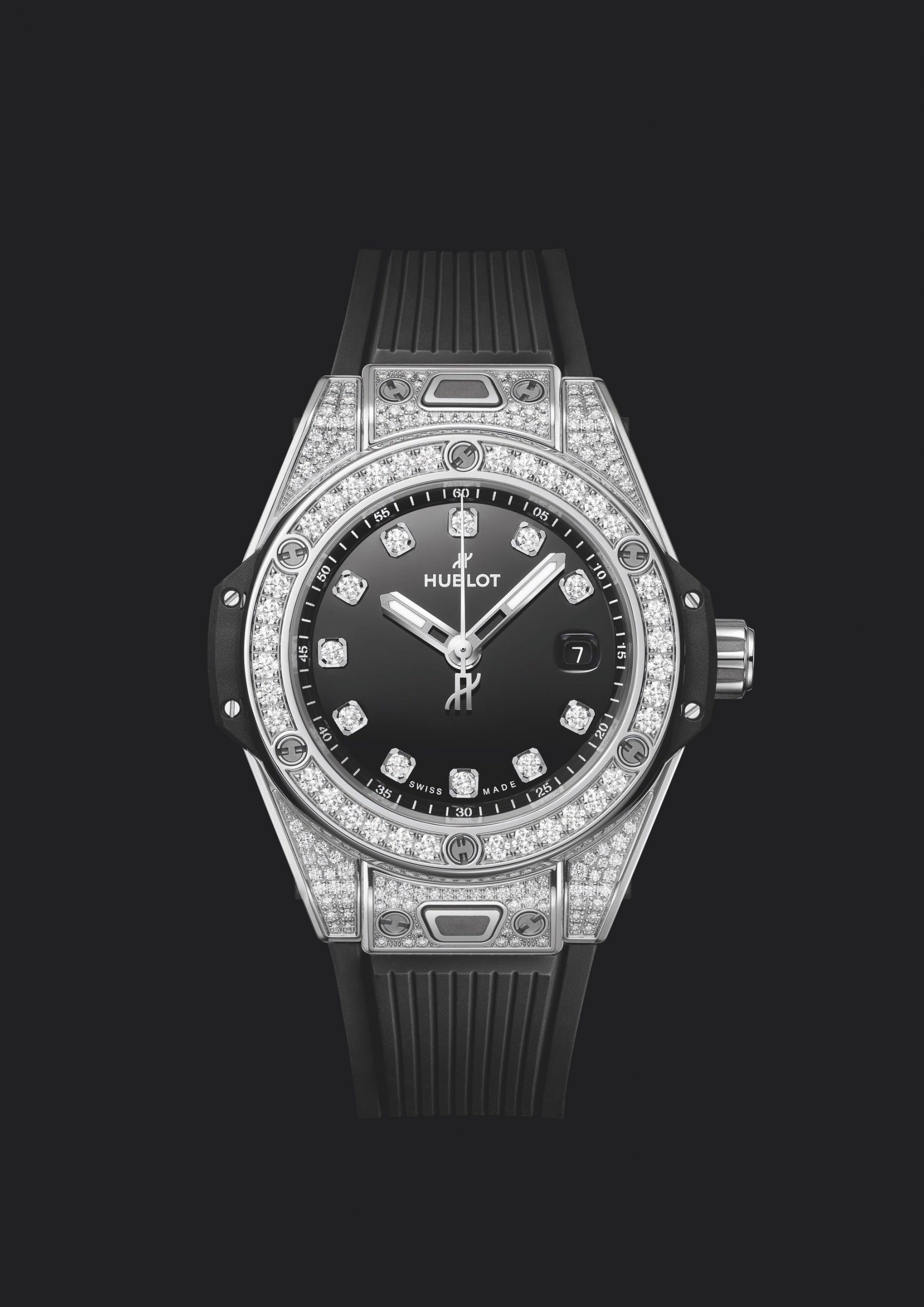 Hublot Big Bang One Click Steel Pave