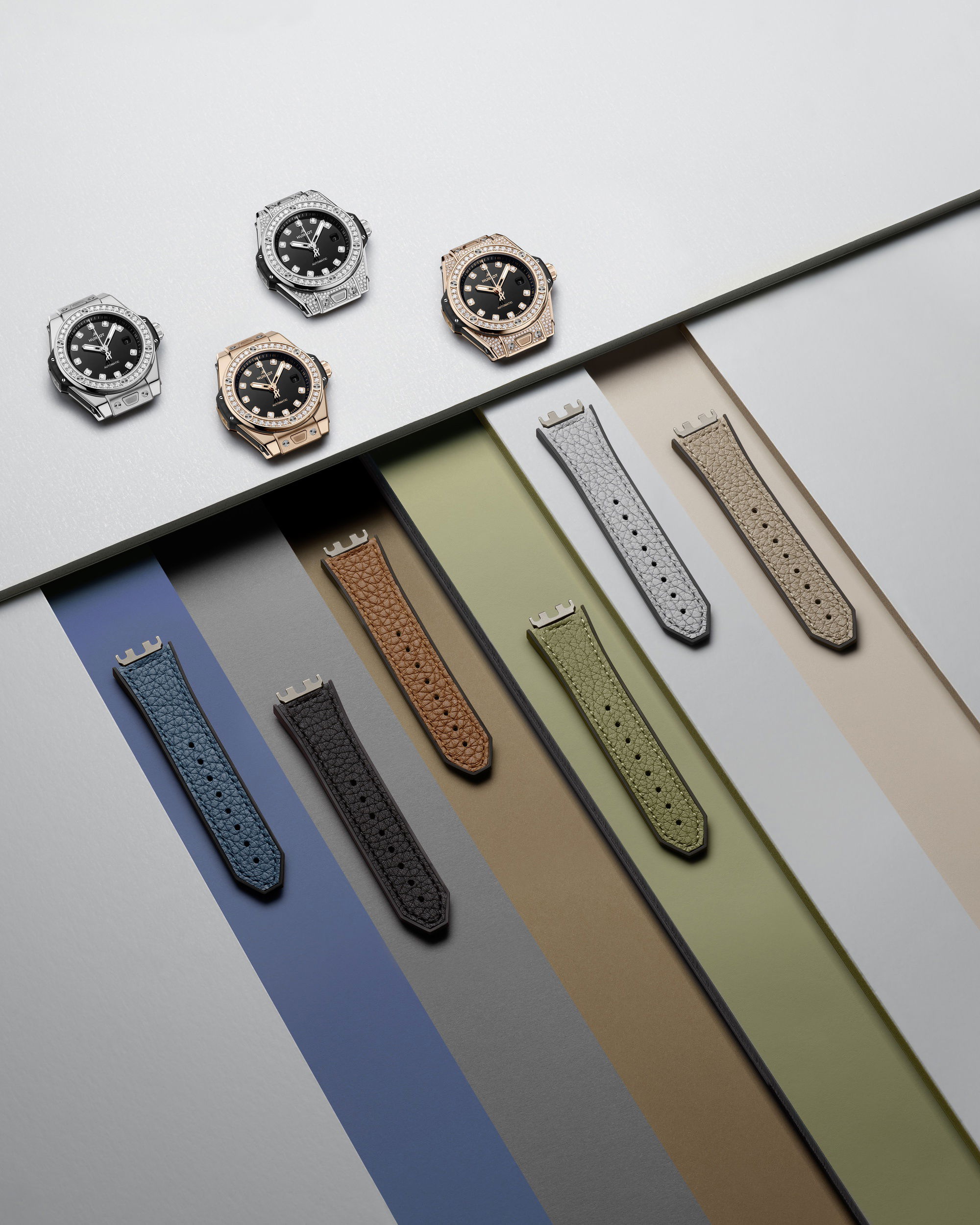 Hublot Big Bang One Click Steel Pave