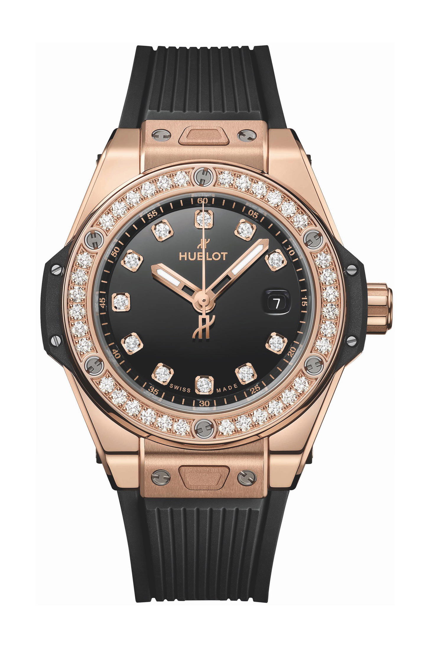 Hublot Big Bang One Click King Gold Diamonds