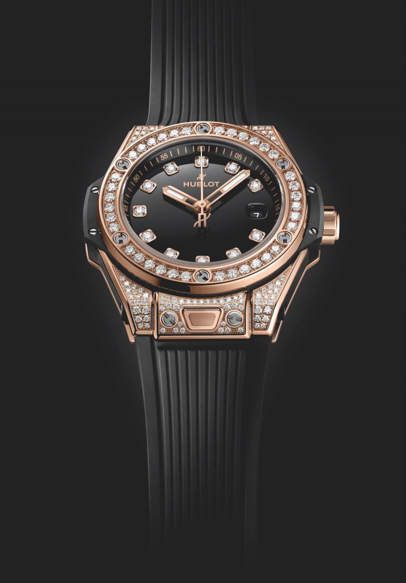 Hublot Big Bang One Click King Gold Pave