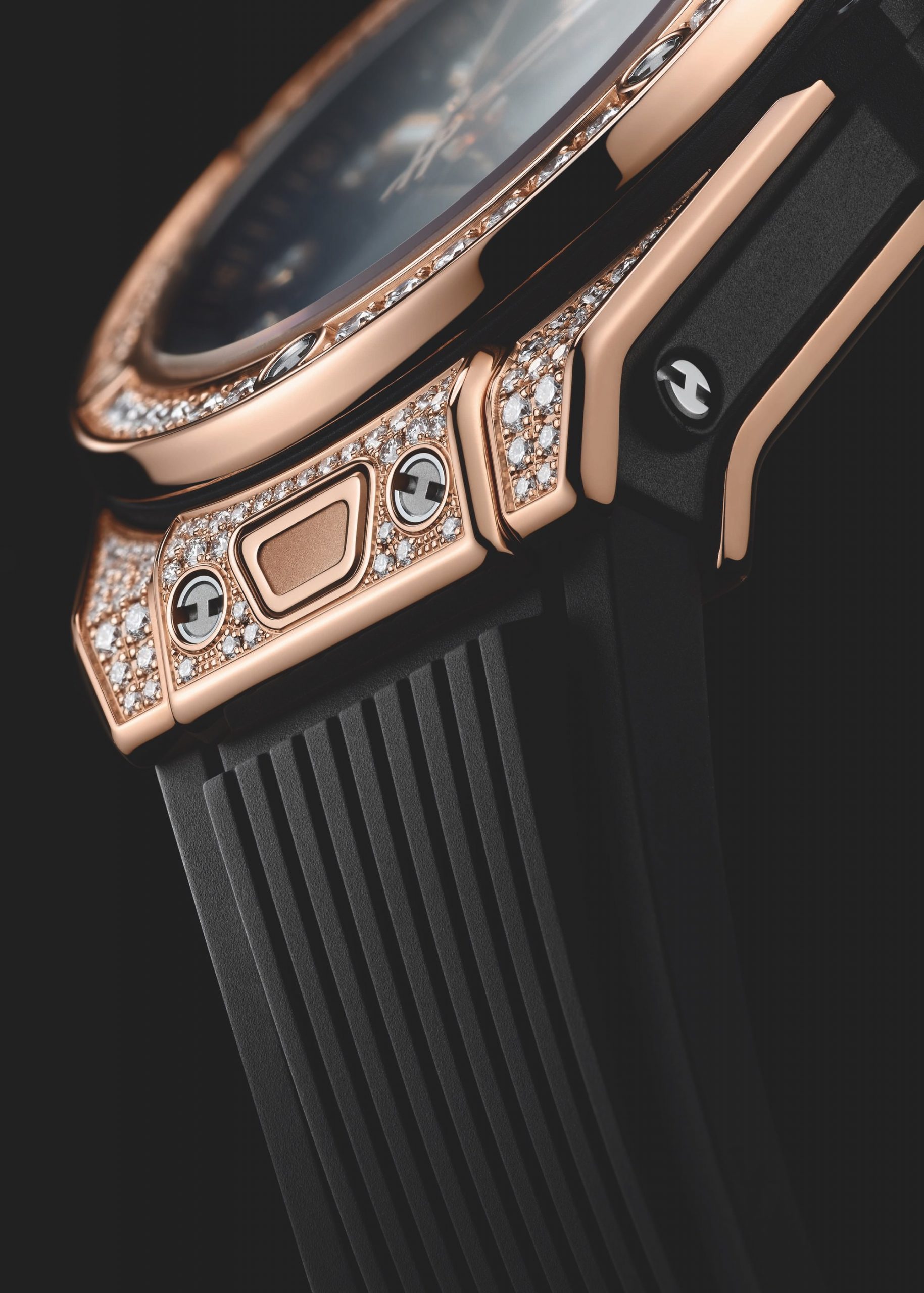 Hublot Big Bang One Click King Gold Pave