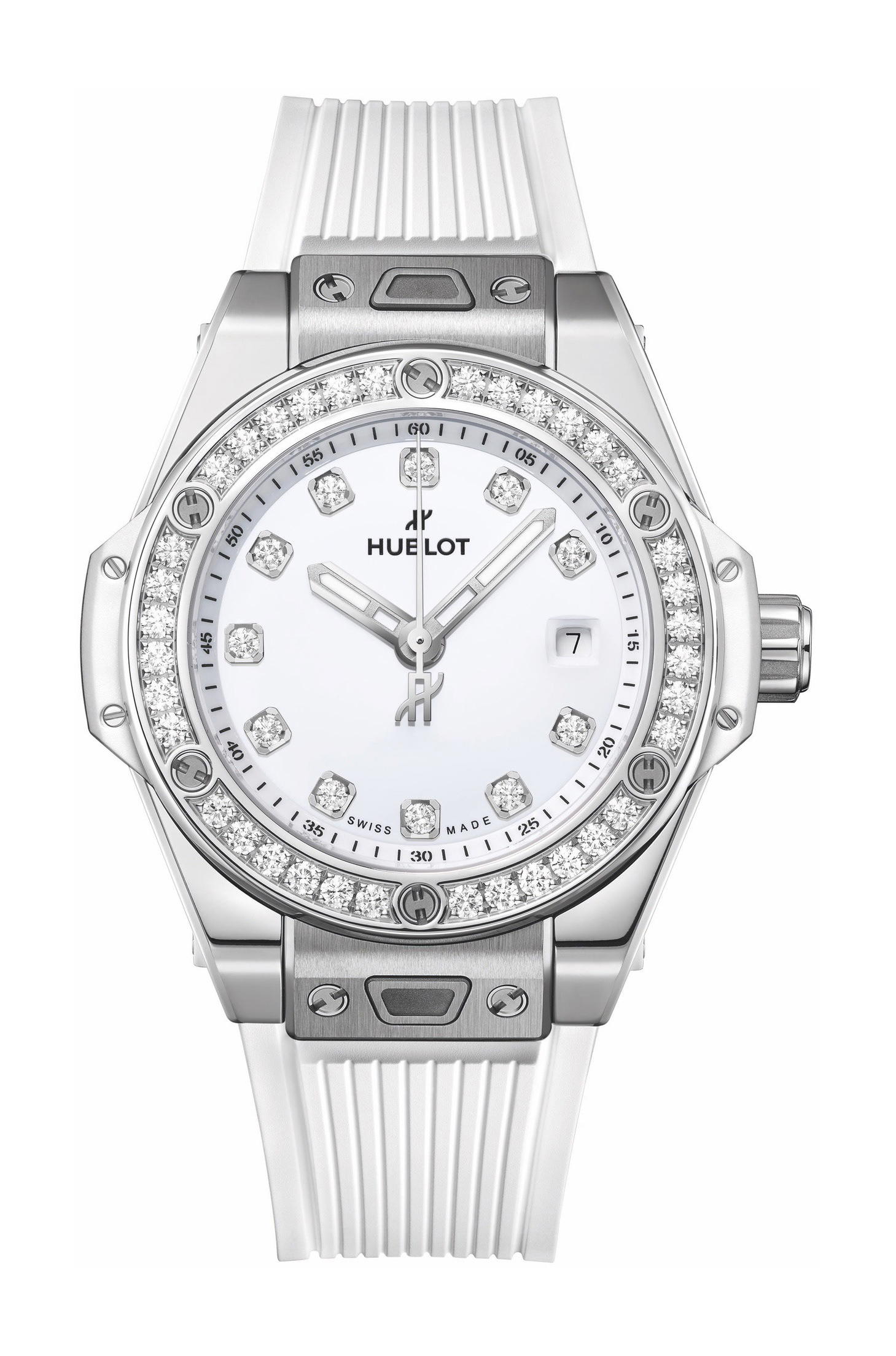 Hublot Big Bang One Click Steel White Diamonds