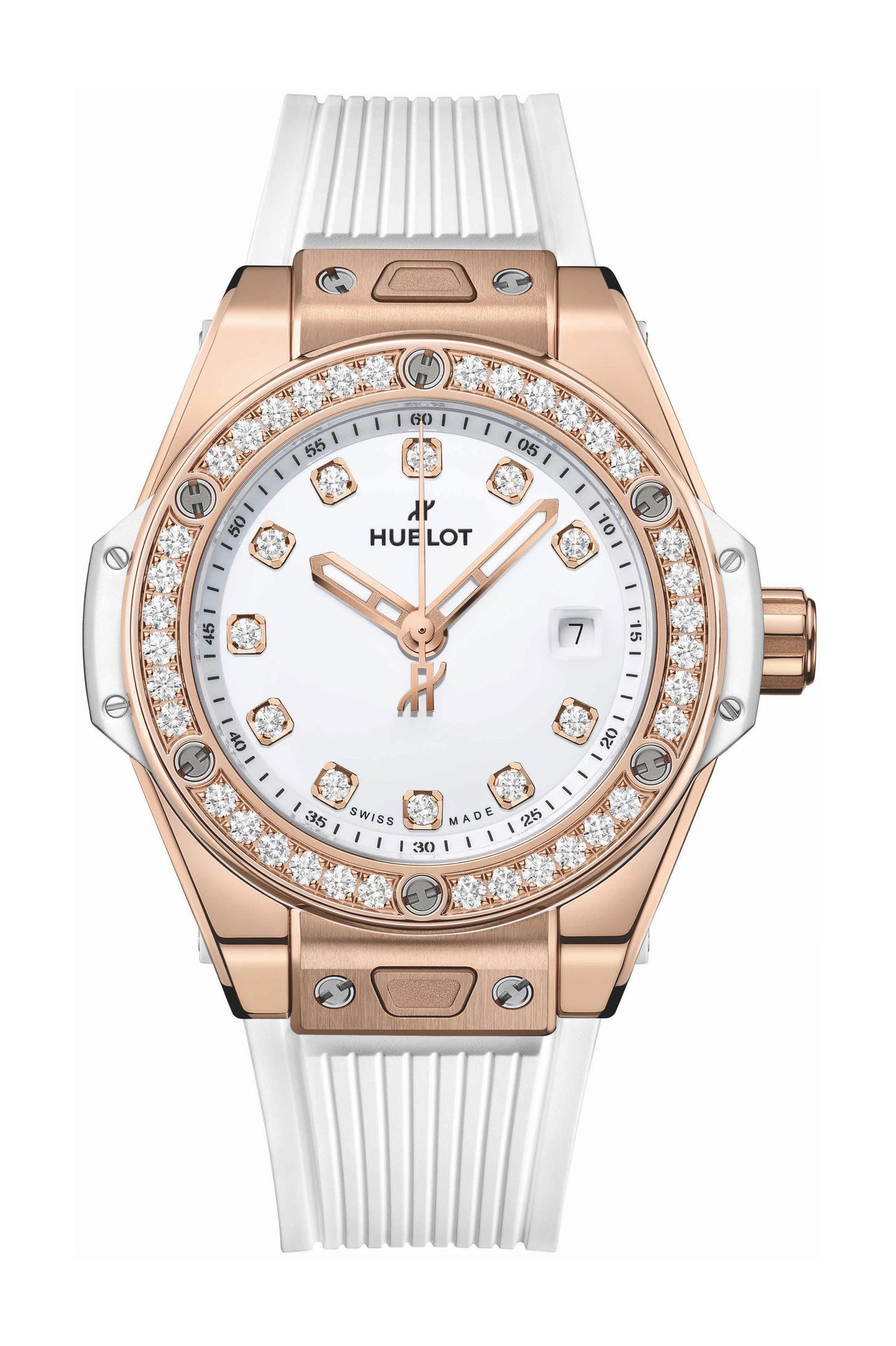 Hublot Big Bang One Click King Gold White Diamonds