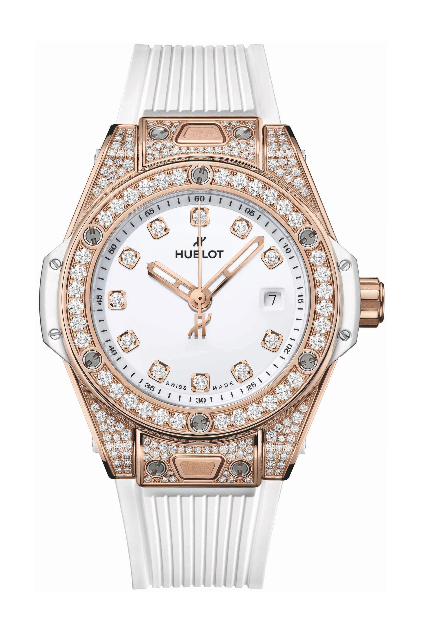 Hublot Big Bang One Click King Gold White Pave