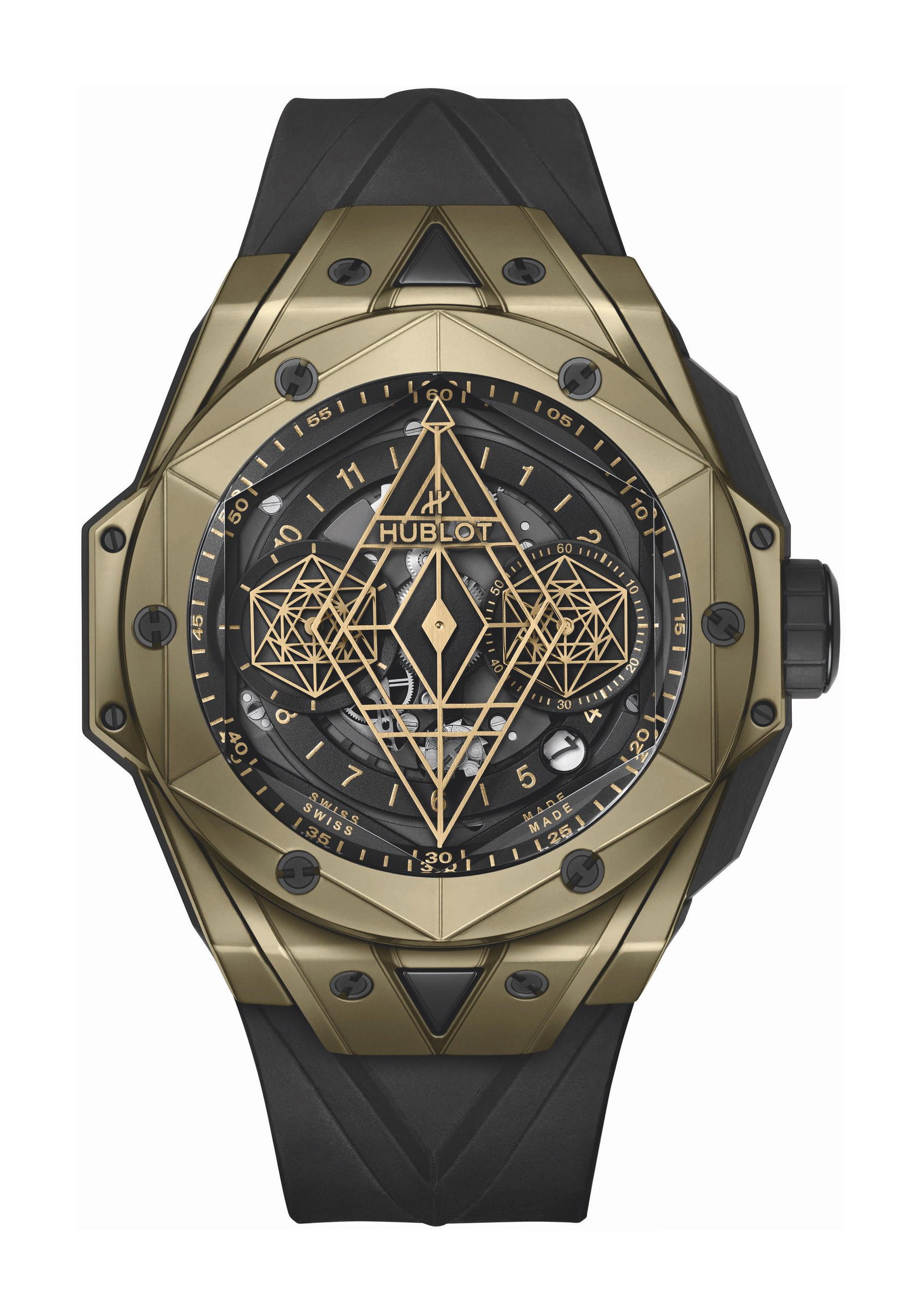 Hublot Big Bang Unico Sang Bleu II Magic Gold
