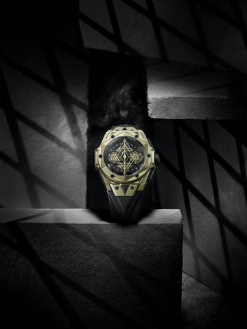 Hublot Big Bang Unico Sang Bleu II Magic Gold