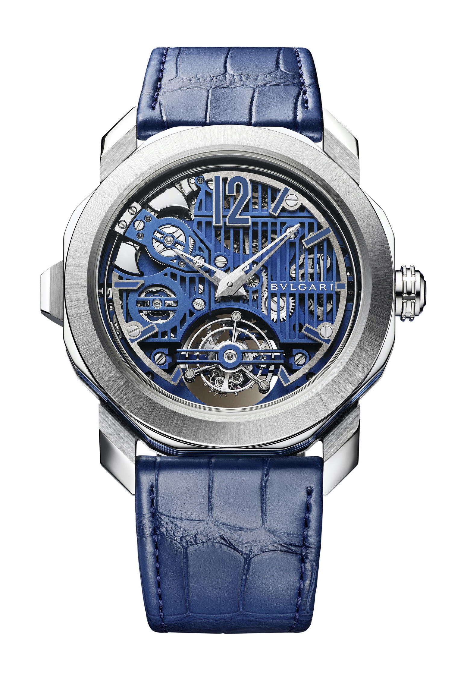 Bvlgari Octo Roma Blue Carillon Tourbillon