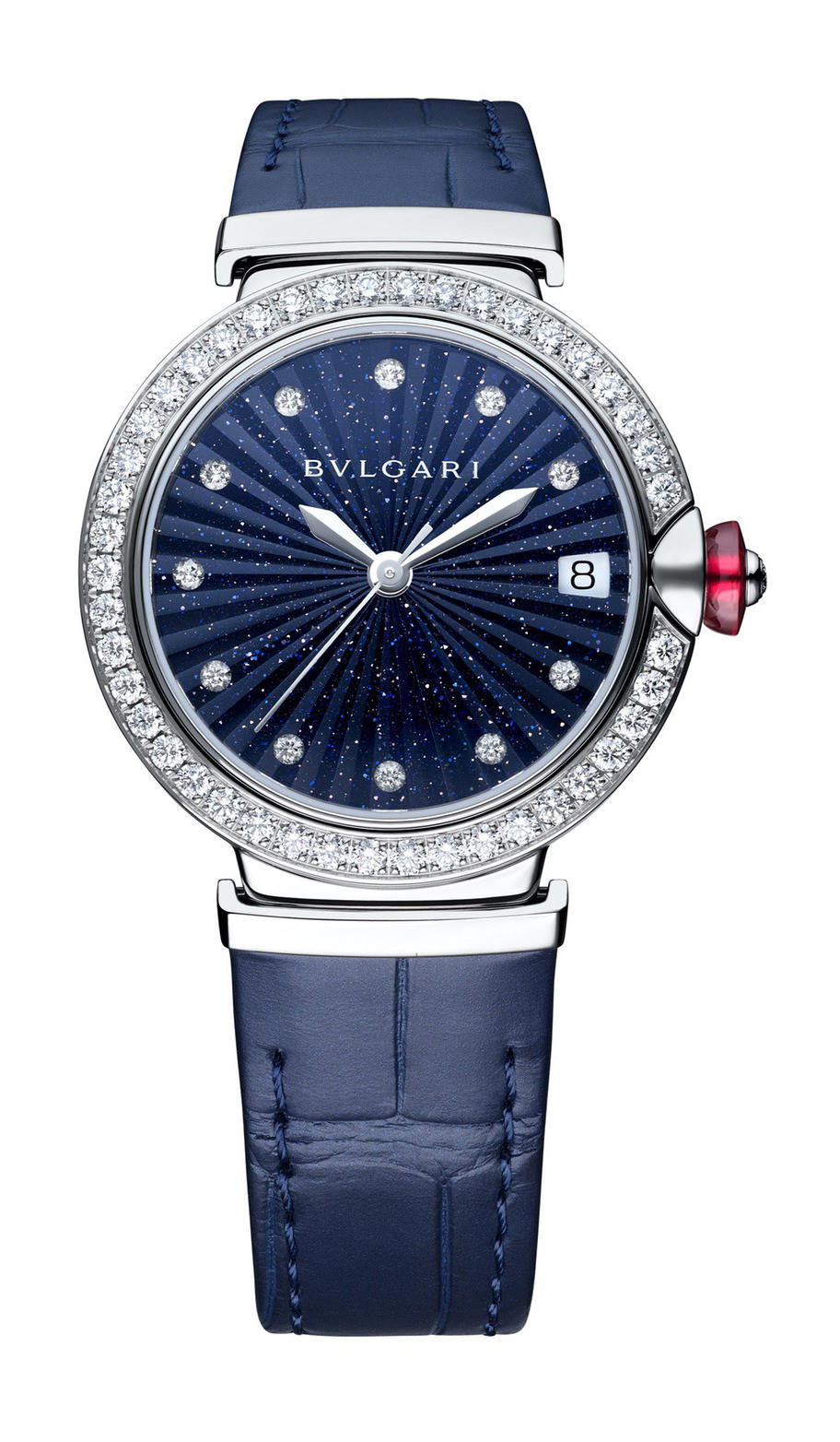 Bvlgari Lvcea Intarsio Aventurine 33mm