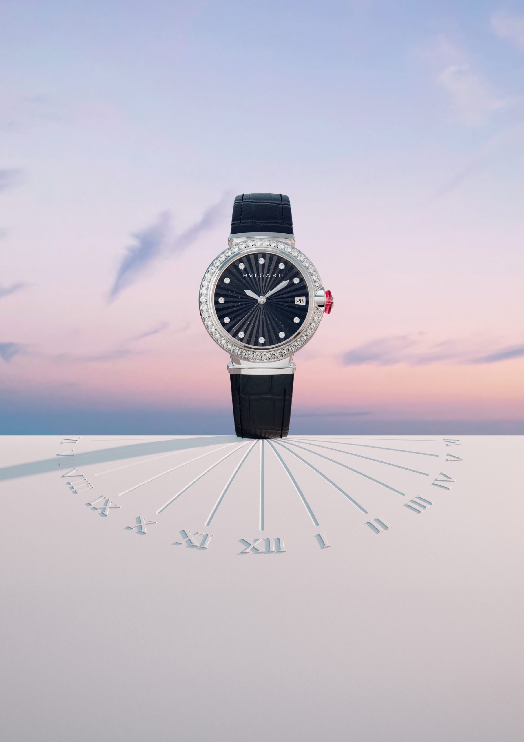 Bvlgari Lvcea Intarsio Aventurine 33mm