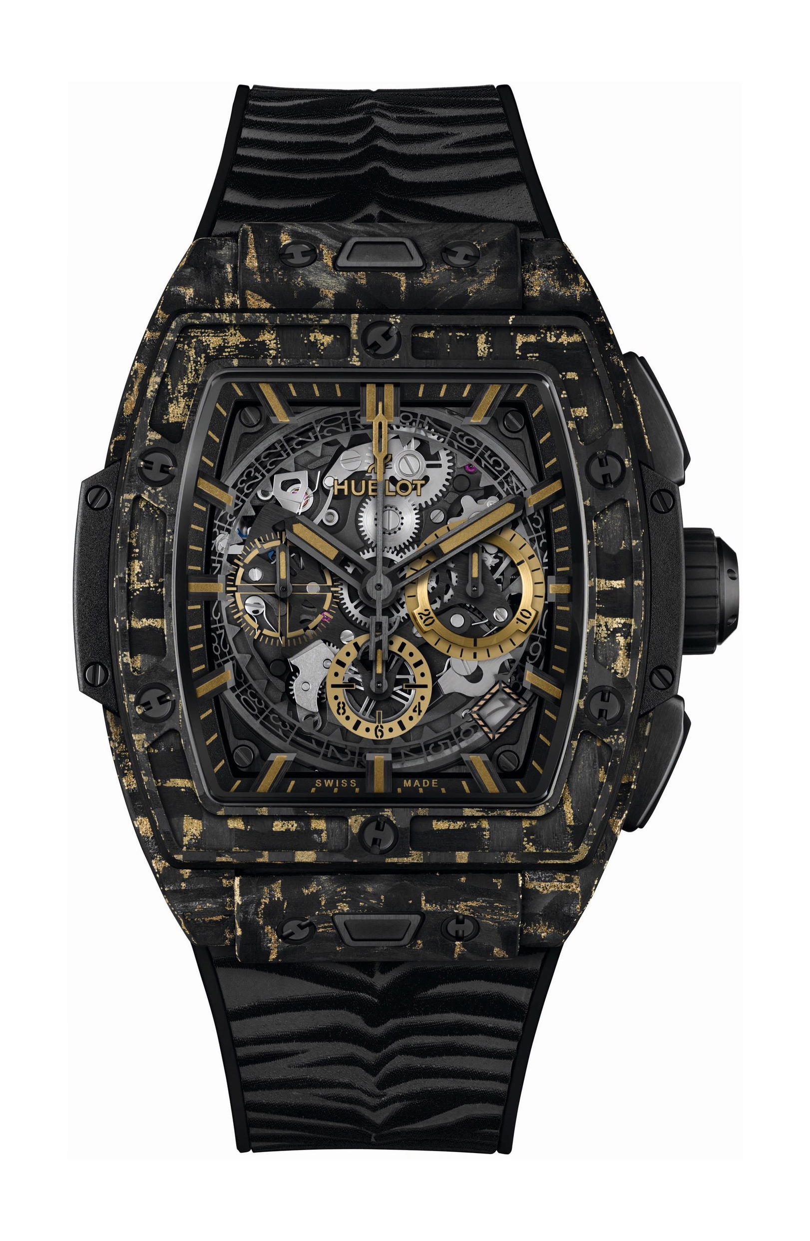 Hublot Spirit of Big Bang Carbon Gold Tiger