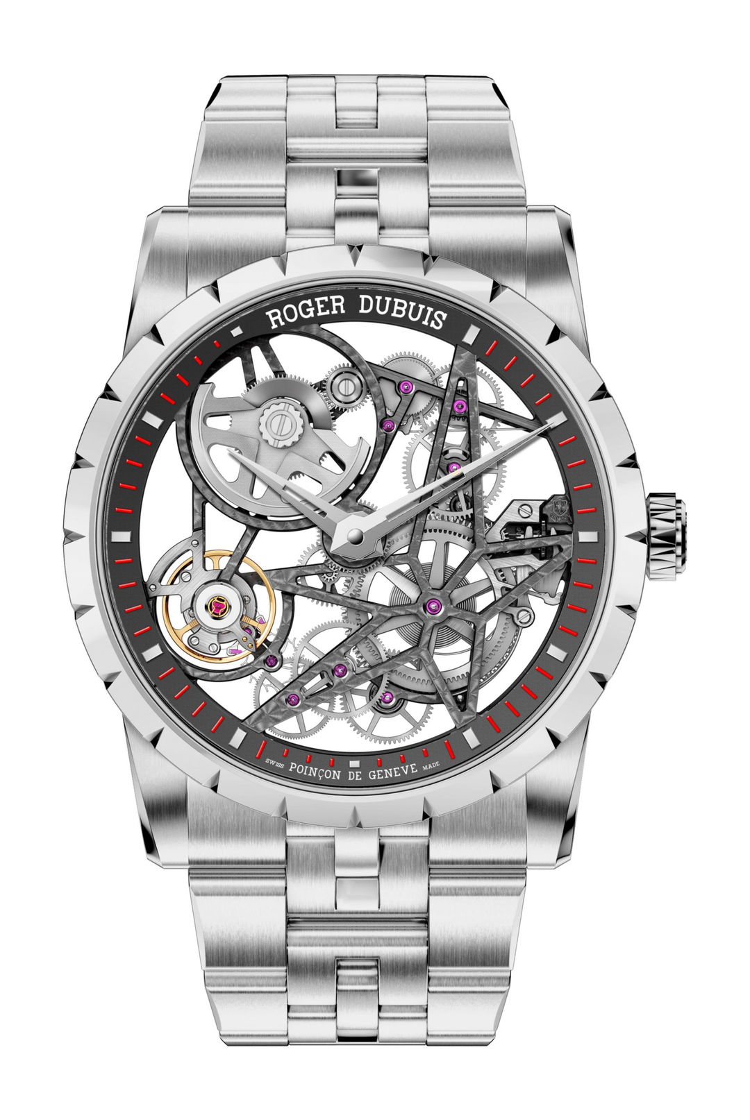Excalibur Monotourbillon Stainless Steel
