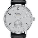 Nomos Glashütte Tangente neomatik 39 platinum gray