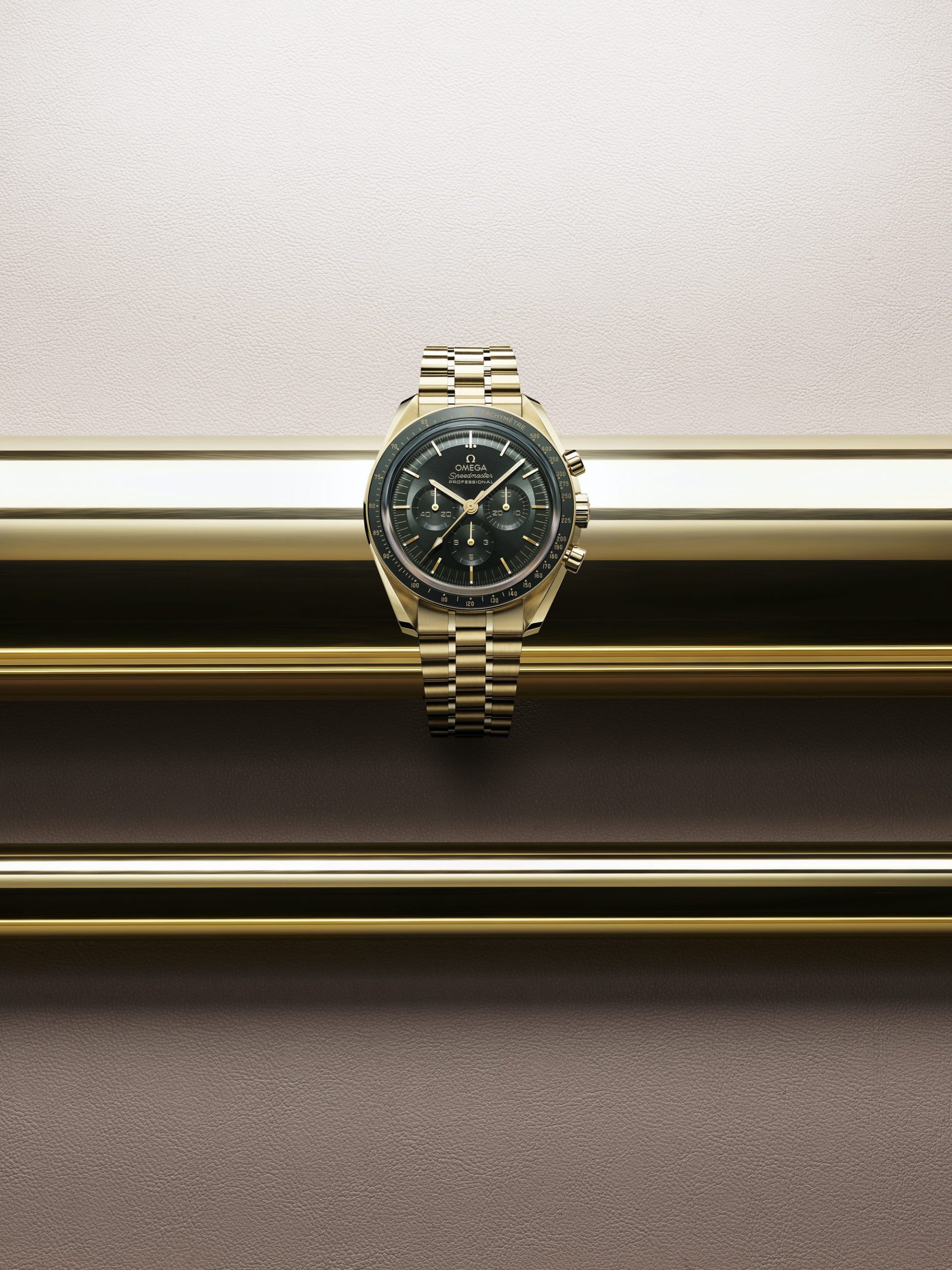 Omega Speedmaster Moonwatch Moonshine Gold