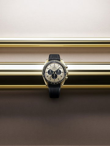 Omega Speedmaster Moonwatch  Moonshine Gold