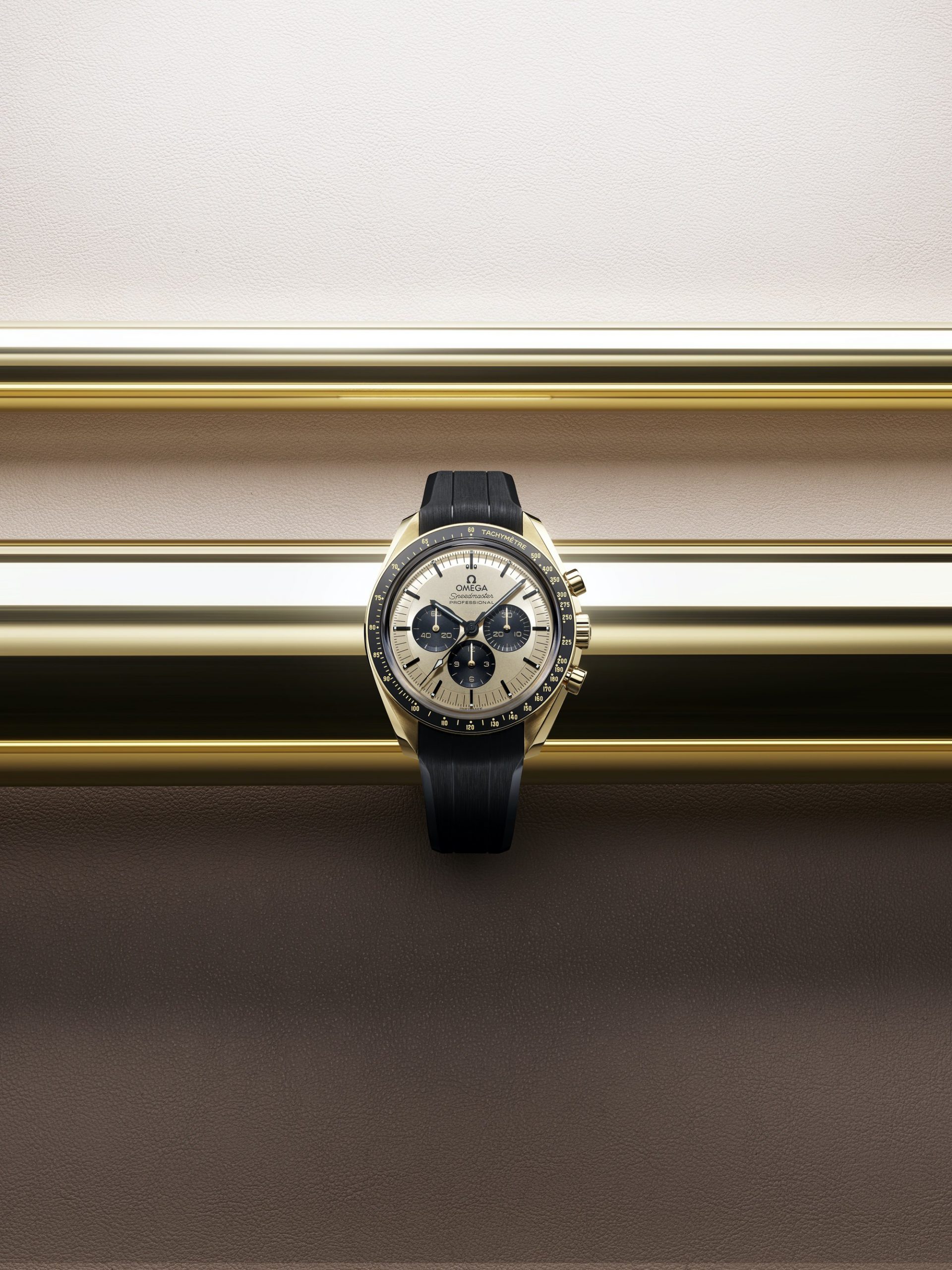 Omega Speedmaster Moonwatch Moonshine Gold
