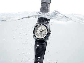 Bell &amp; Ross BR 03-92 Diver White