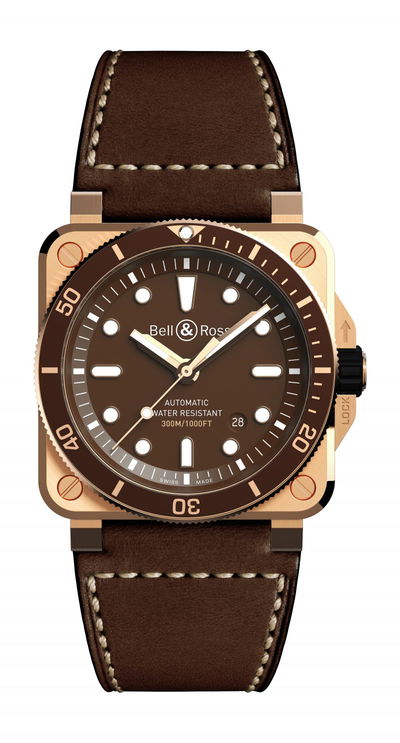 Bell &amp; Ross BR 03-92 Diver Brown Bronze