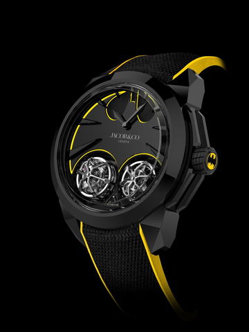 Jacob &amp; Co Gotham City Black DLC Titanium