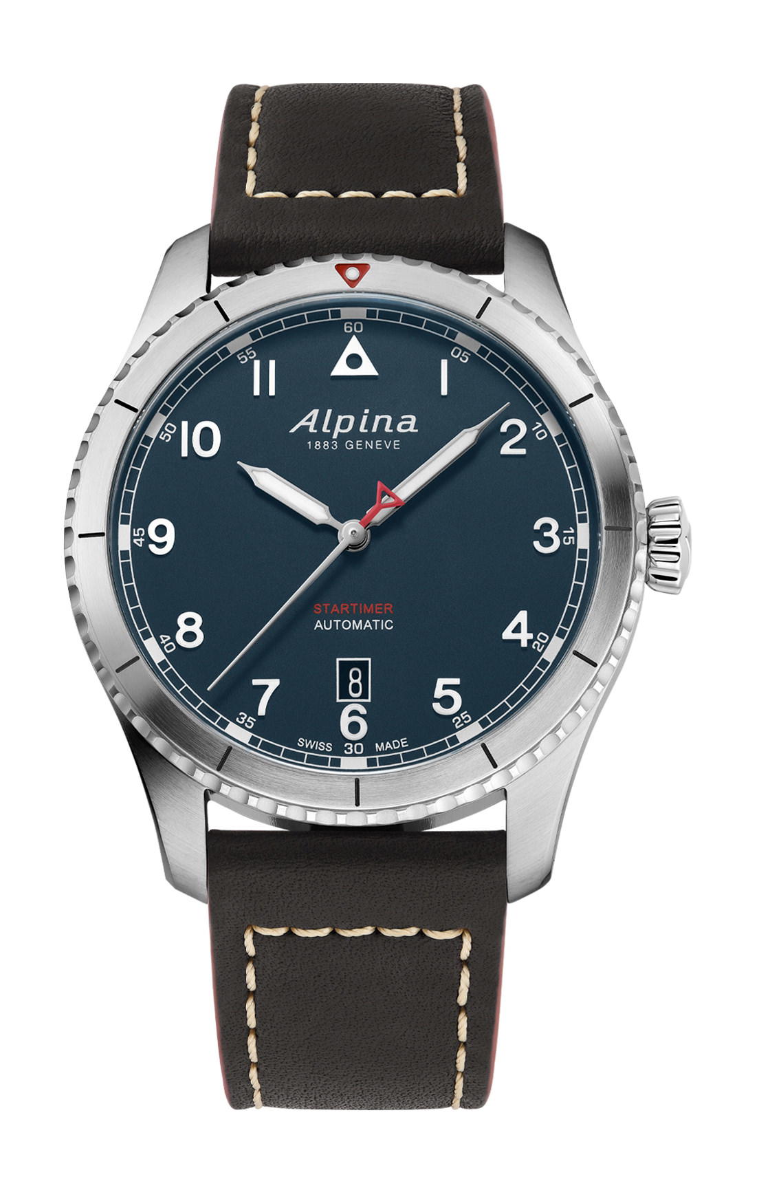 Alpina Startimer Pilot Automatic Petroleum Blue