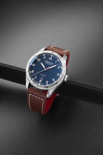 Alpina Startimer Pilot Automatic Petroleum Blue