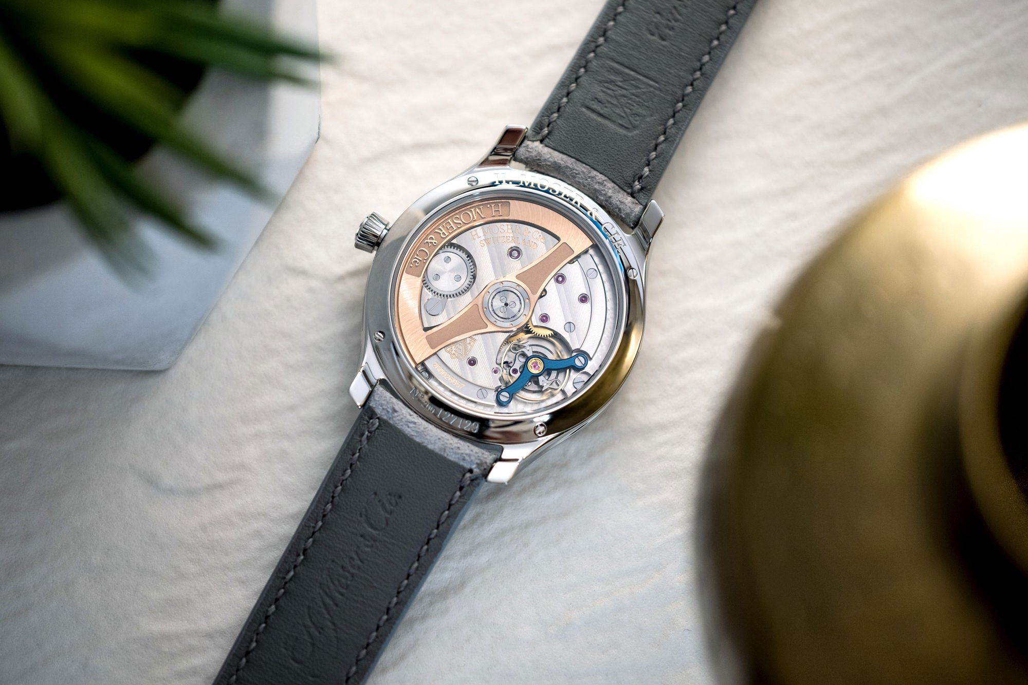 H. Moser &amp; Cie Endeavour Centre Seconds Concept Lime Green