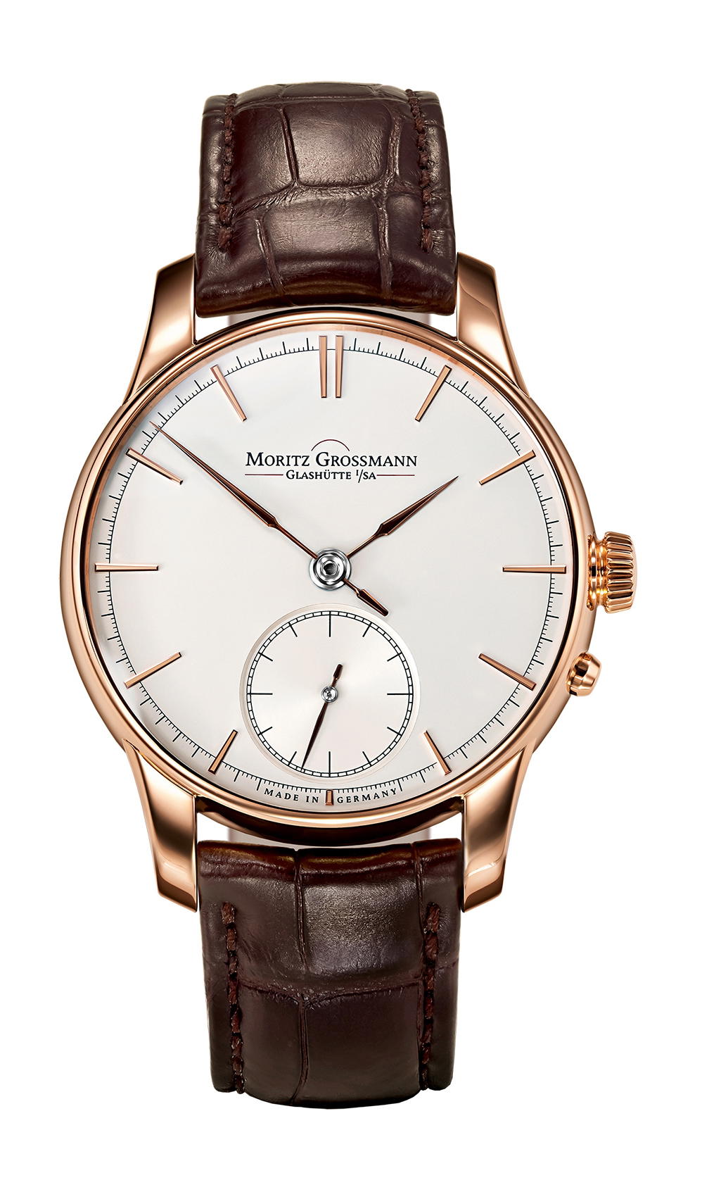Moritz Grossmann Index Rose Gold
