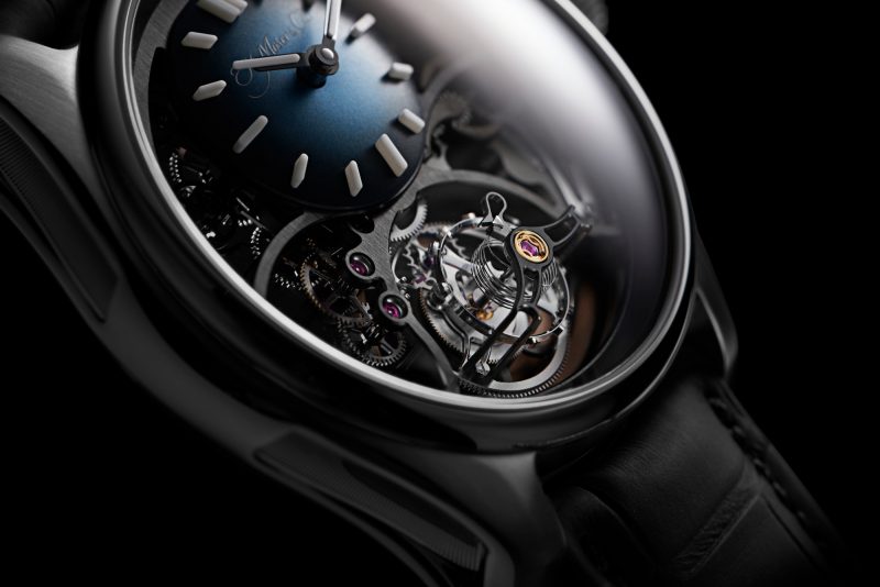 H. Moser &amp; Cie Pioneer Cylindrical Tourbillon Skeleton