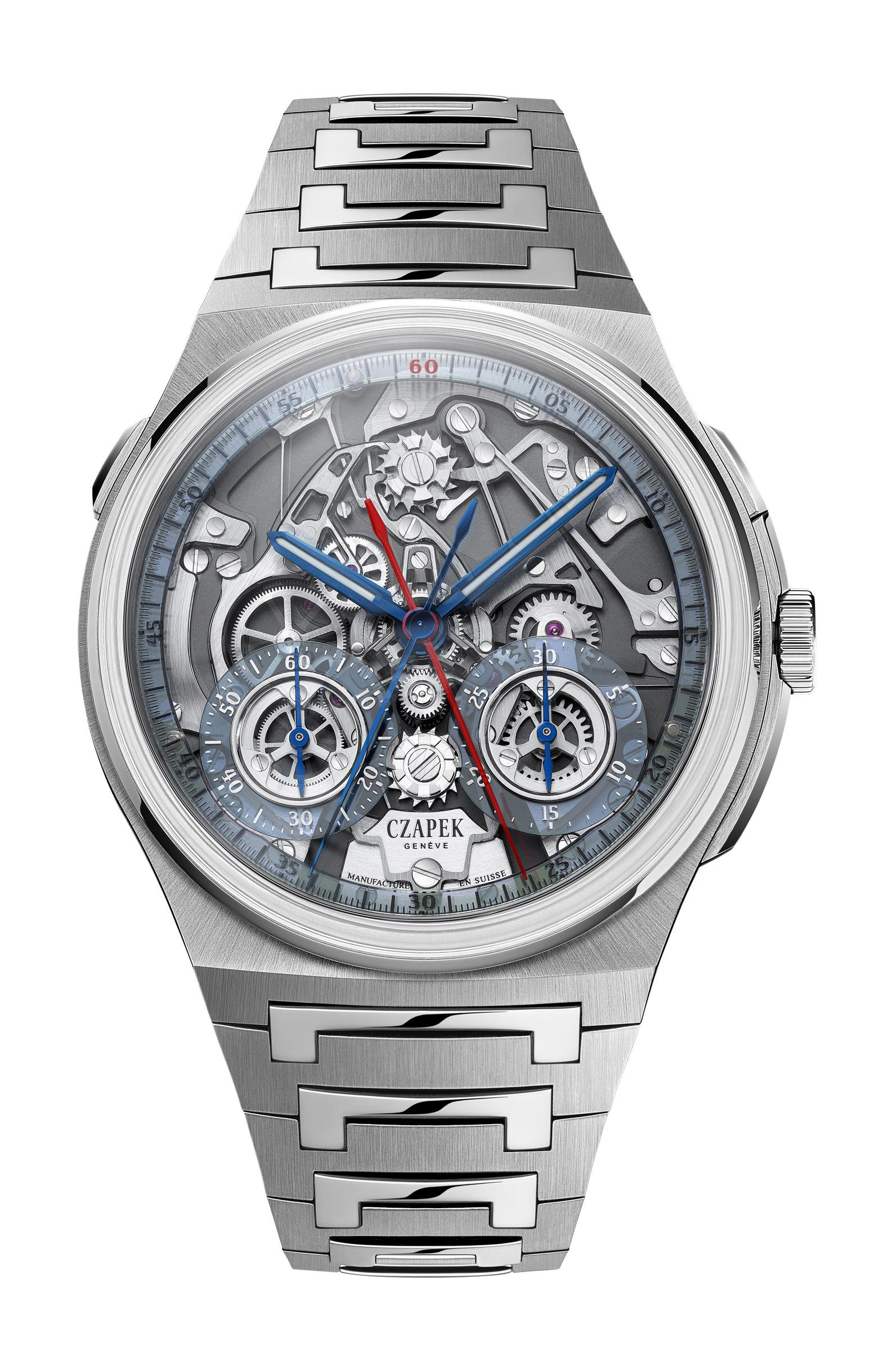 Czapek Antarctique Rattrapante Blue Ice