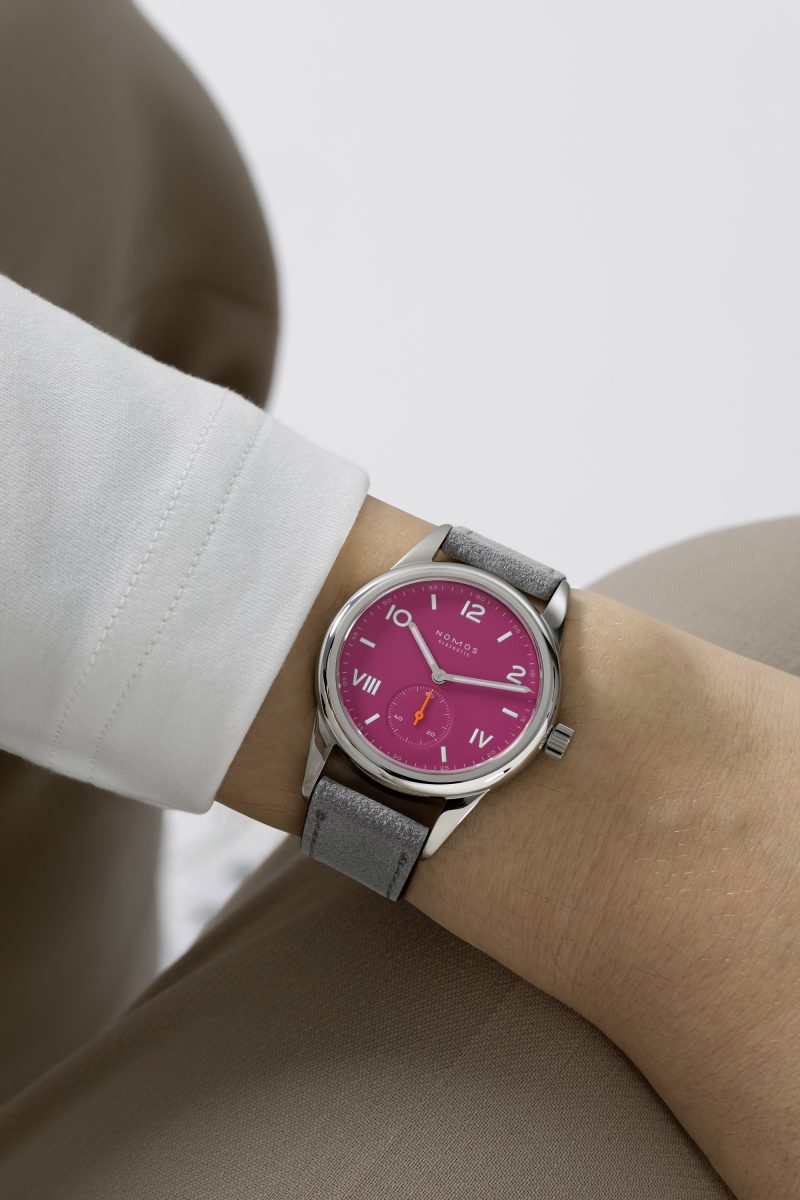 Nomos Glashütte Club Campus Deep Pink