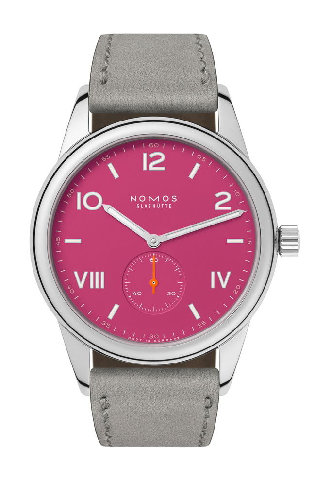Nomos Glashütte Club Campus 38 Deep Pink