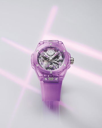Hublot Big Bang Tourbillon Automatic Purple Sapphire