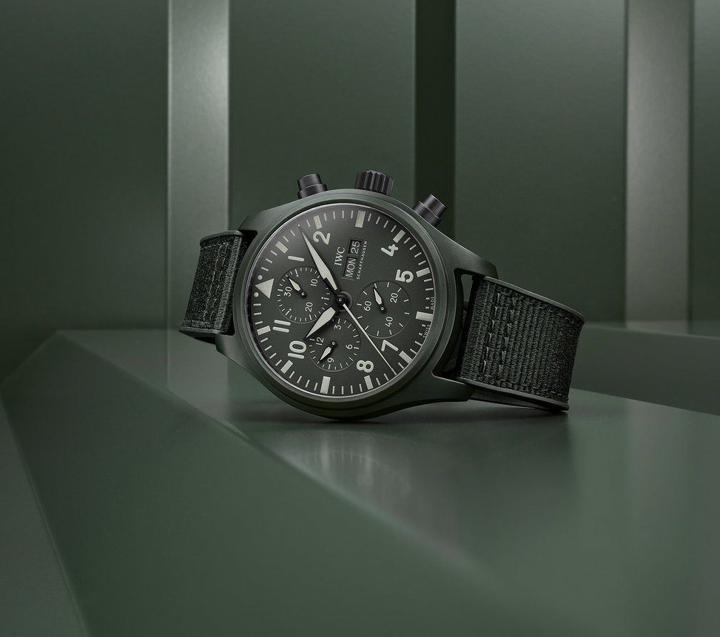 IWC Schaffhausen Pilot's Watch Chronograph Top Gun Edition "Woodland"