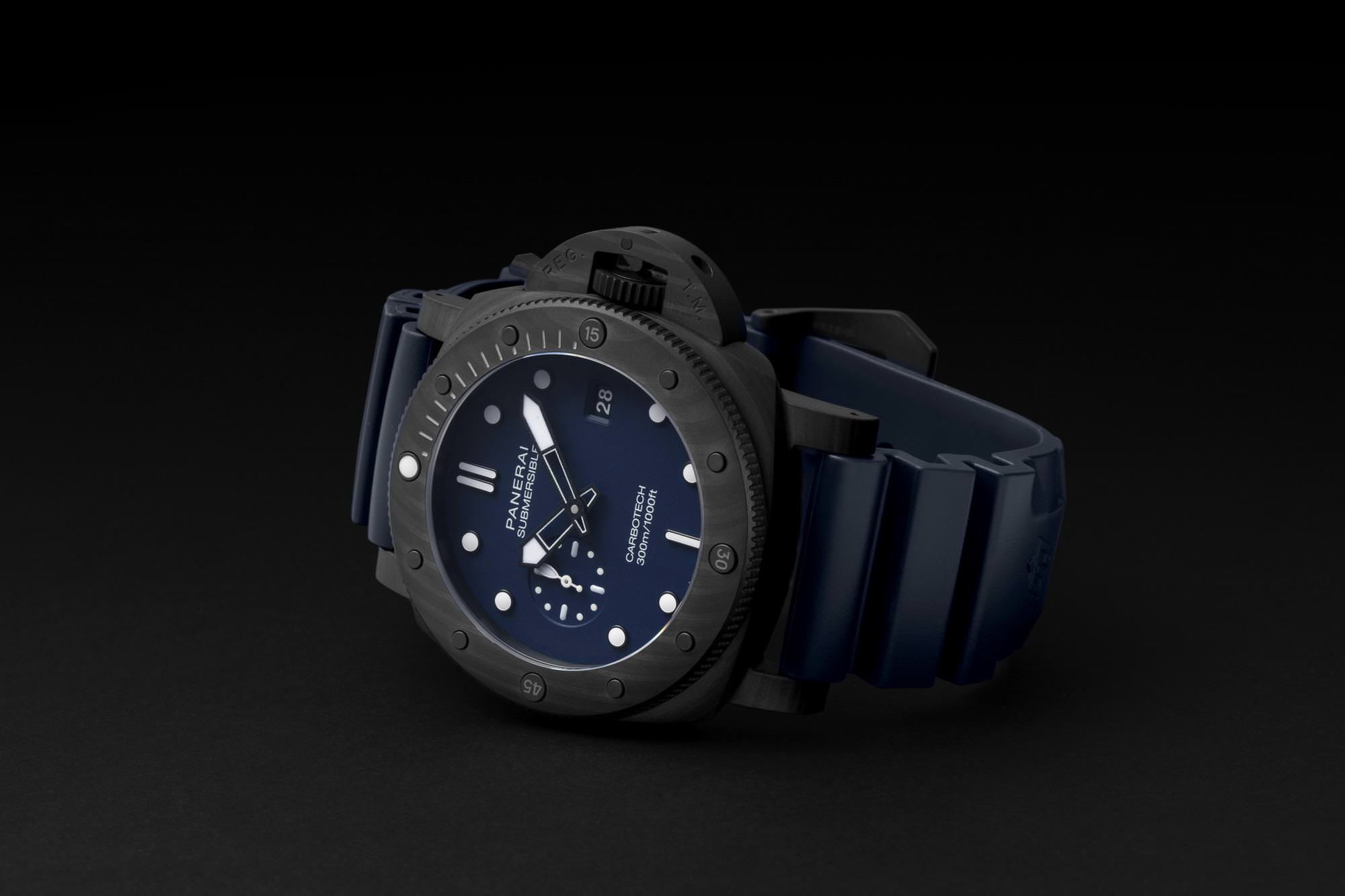 Panerai Submersible QuarantaQuattro Carbotech Blu Abisso