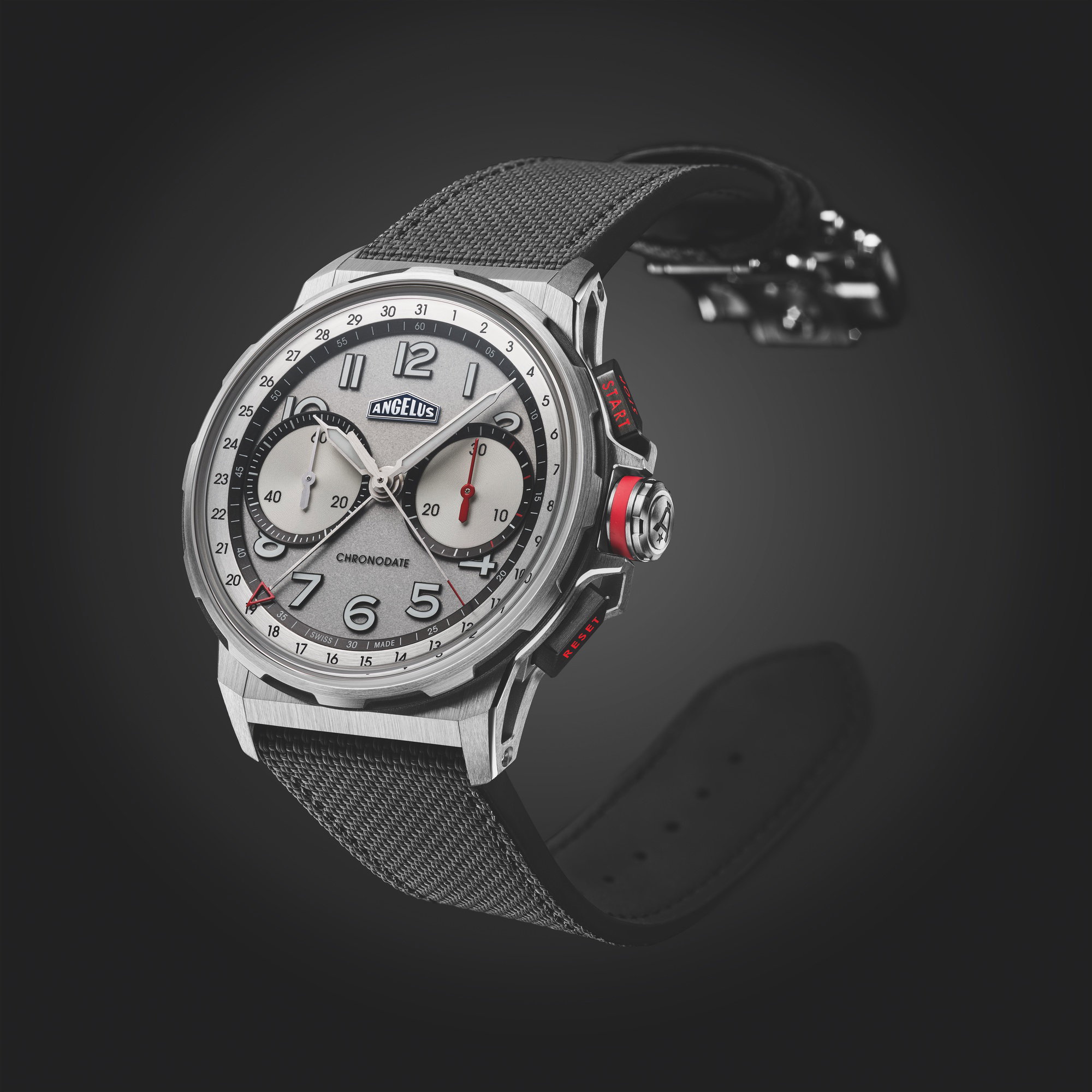 Angelus Chronodate Titanium White