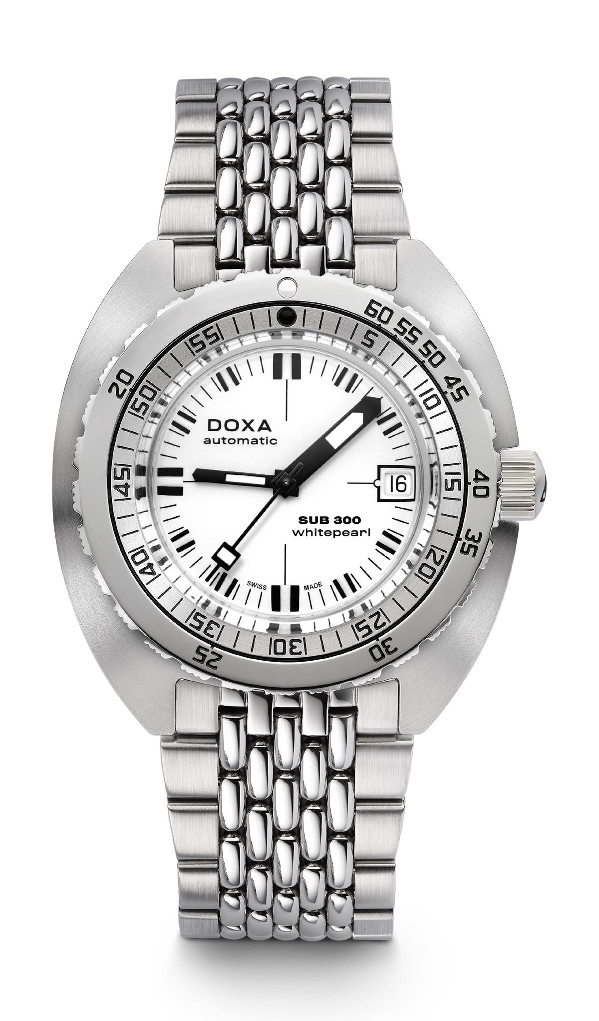 Doxa SUB 300 Whitepearl