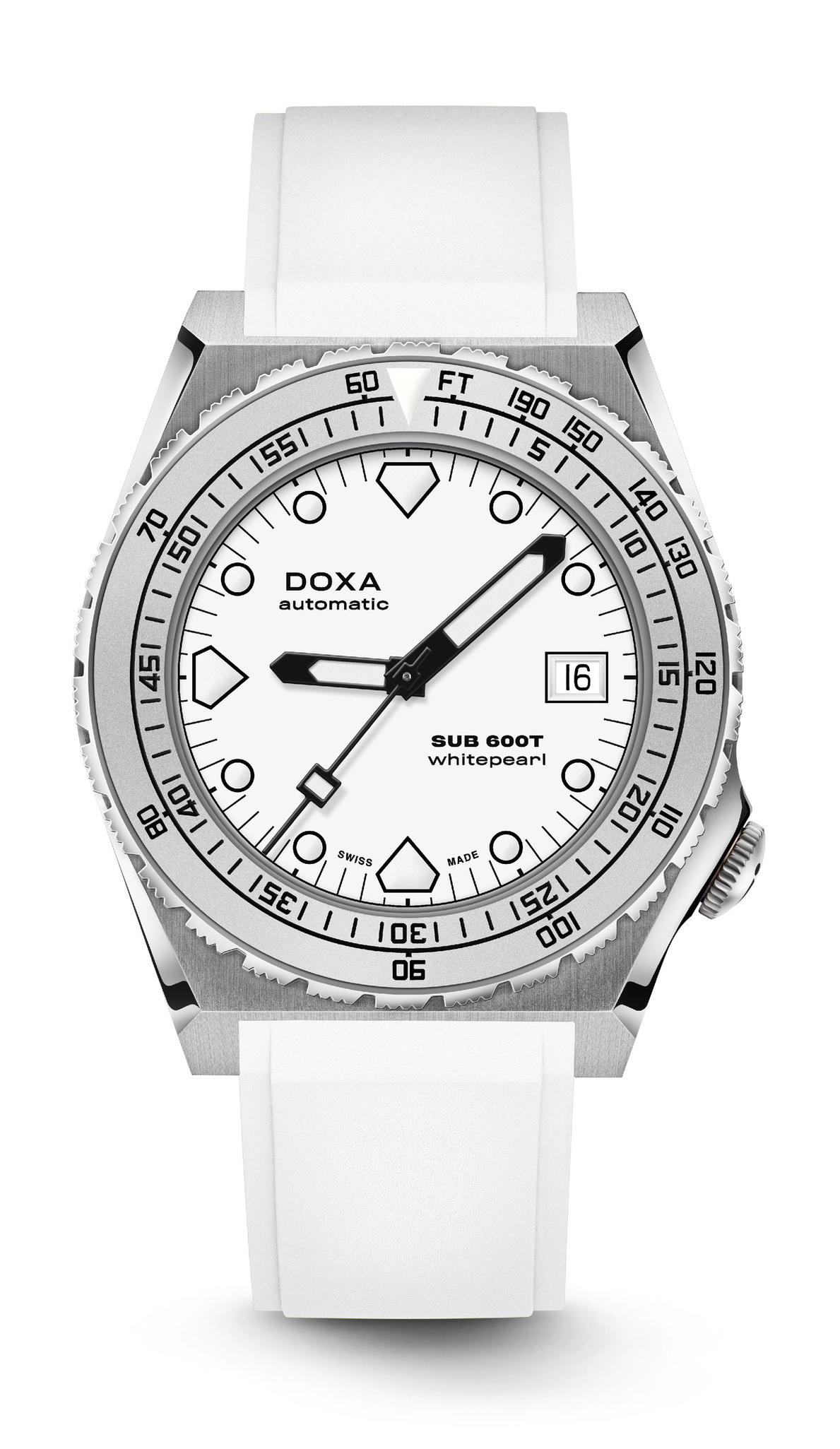 Doxa SUB 600T Whitepearl